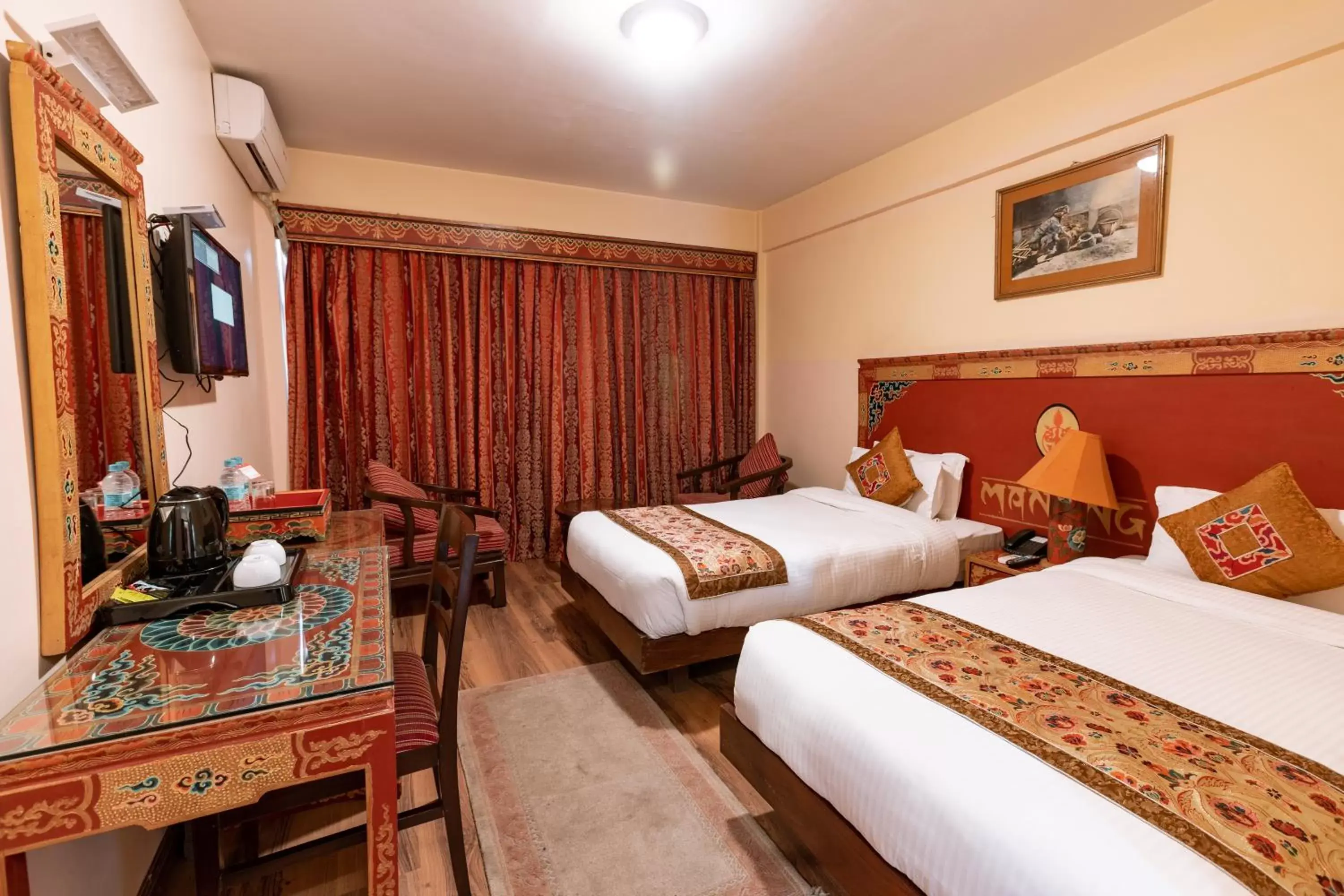 Deluxe Room - Free Airport pickup, 15% Discount on Food & Beverage, 20% Off on Spa in Hotel Manang Deluxe Room - Free Airport pickup, 15% Discount on Food & Beverage, 20% Off on Spa in Hotel Manang