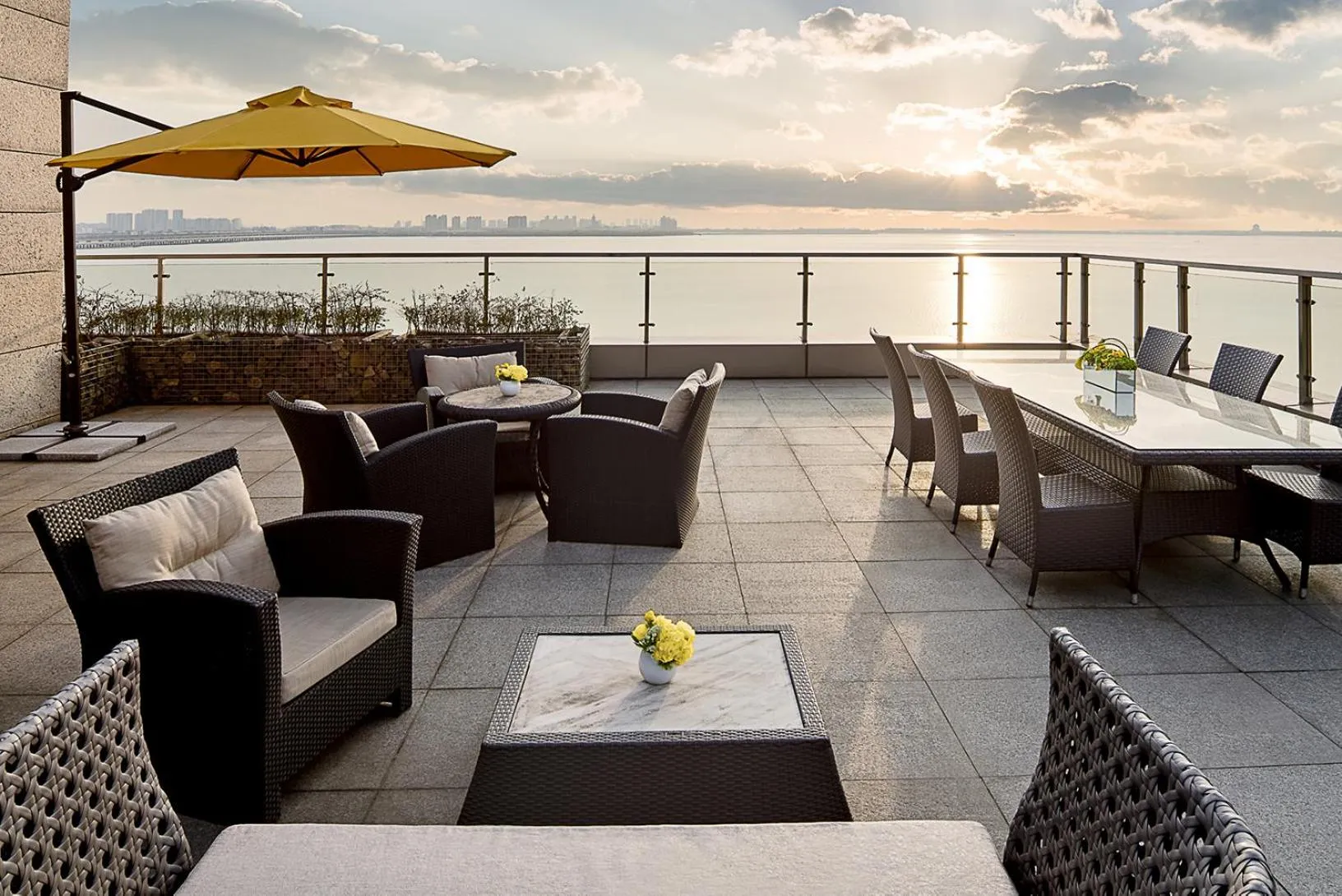 Natural landscape in Fairmont Yangcheng Lake