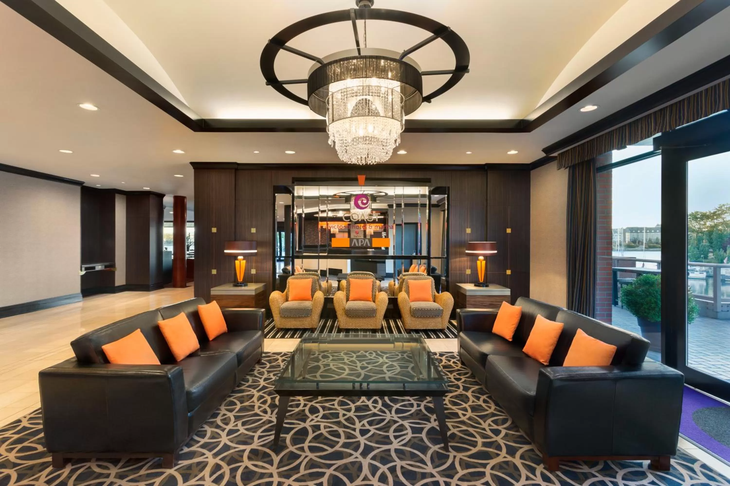 Lobby or reception in Coast Victoria Hotel & Marina by APA