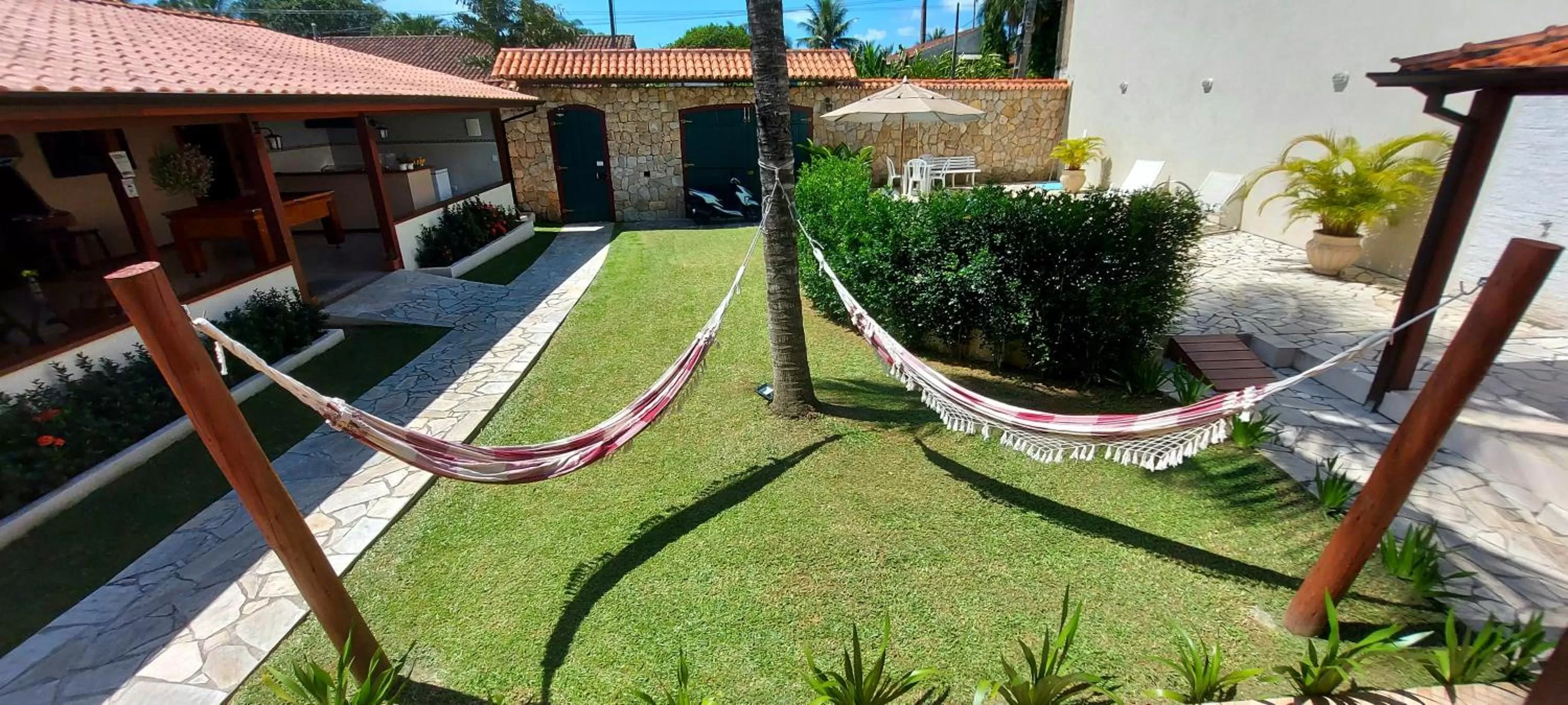 Garden view in Pousada das Saíras