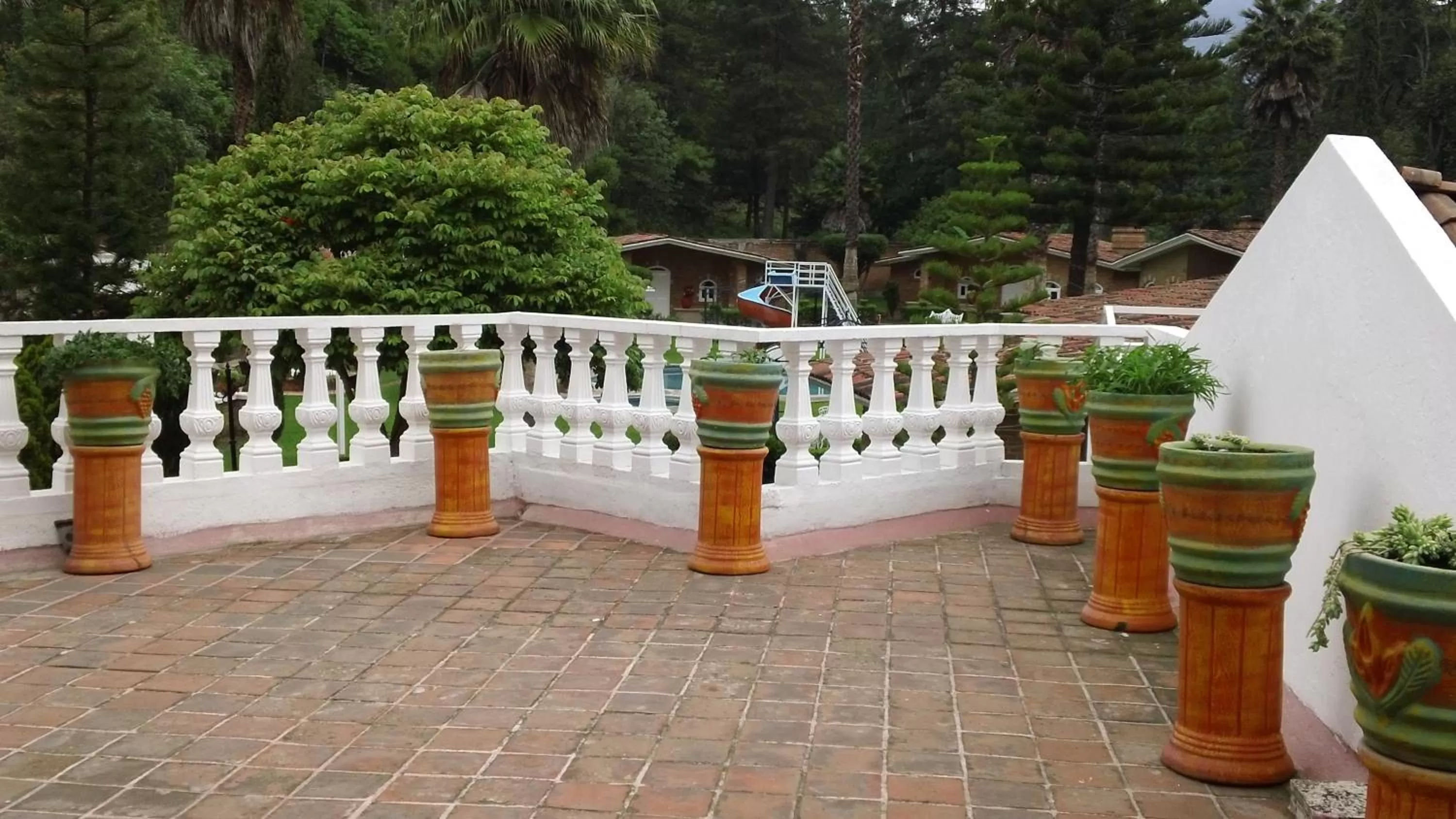 Balcony/Terrace in Hotel Villa Monarca Inn