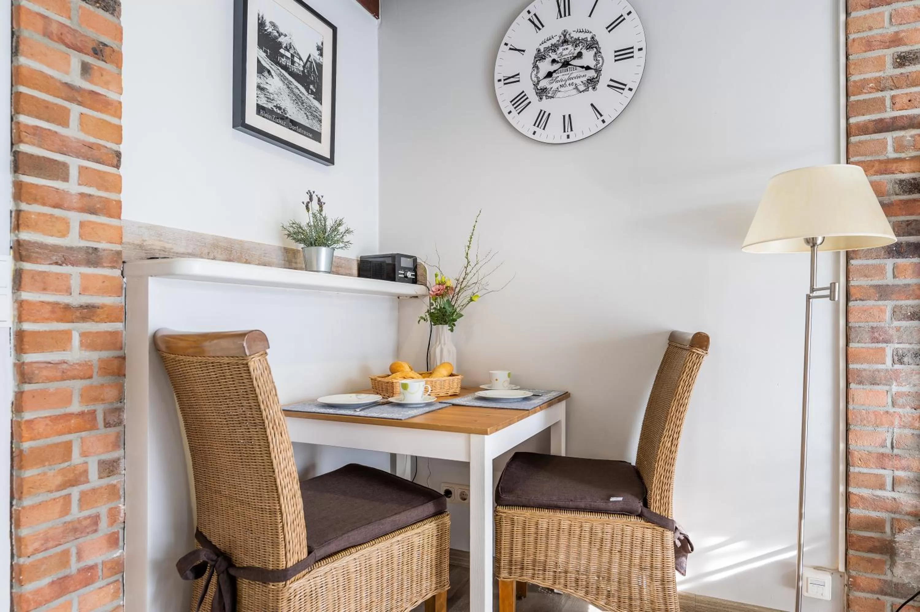 Dining Area in Haus Ferienglück Sauna im Haus