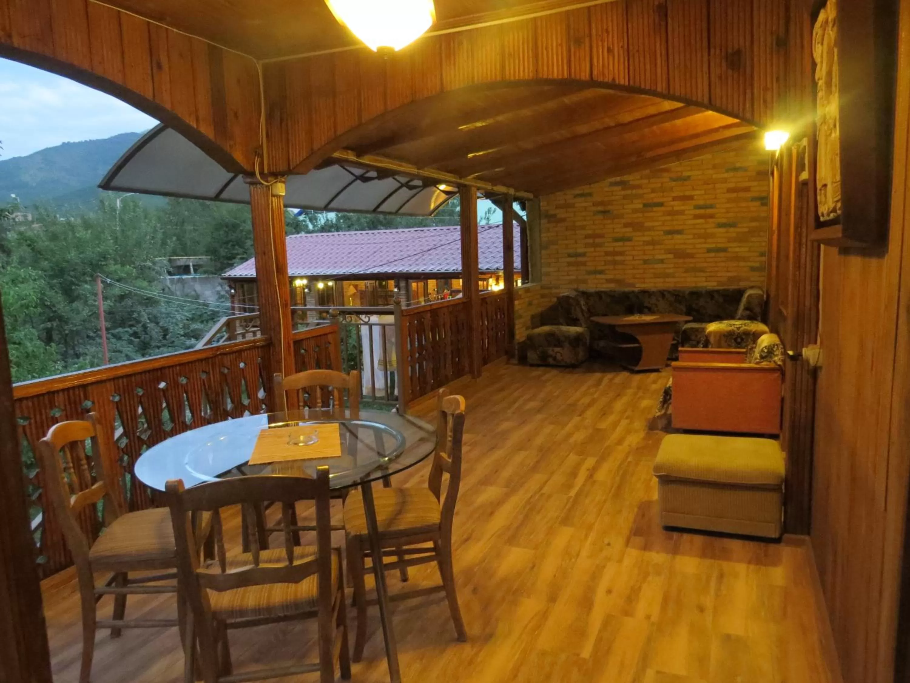 Balcony/Terrace, Restaurant/Places to Eat in MagHay B&B Hotel in Vanadzor