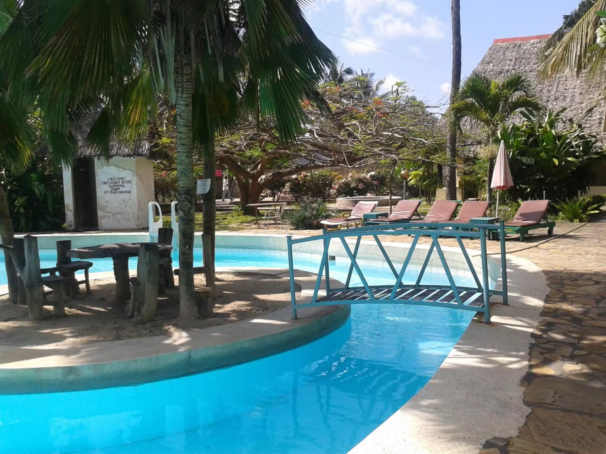 Swimming pool in Makuti Villas Resort