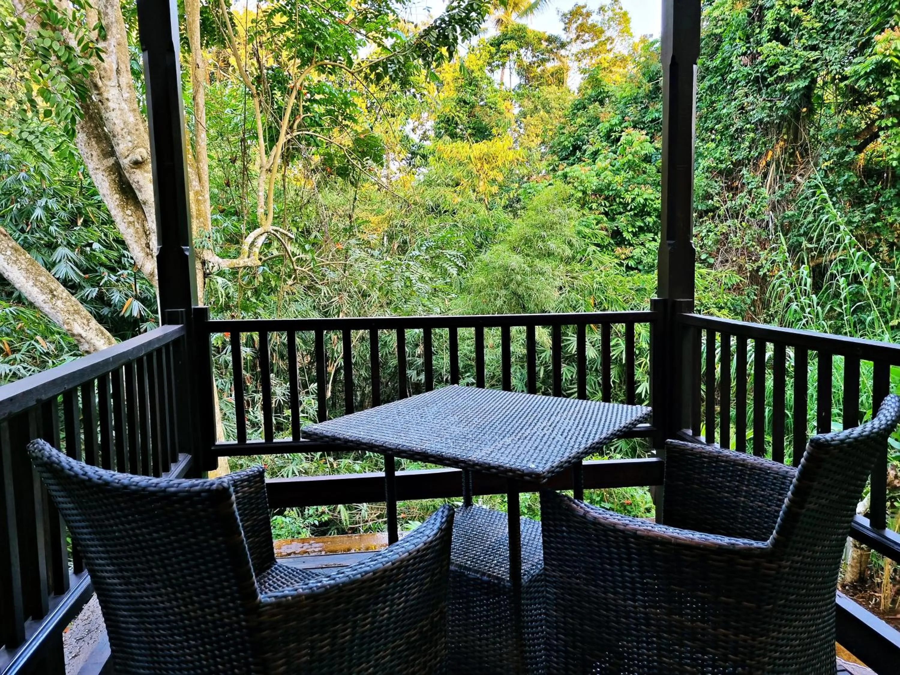 Patio in BeingSattvaa Luxury Ubud