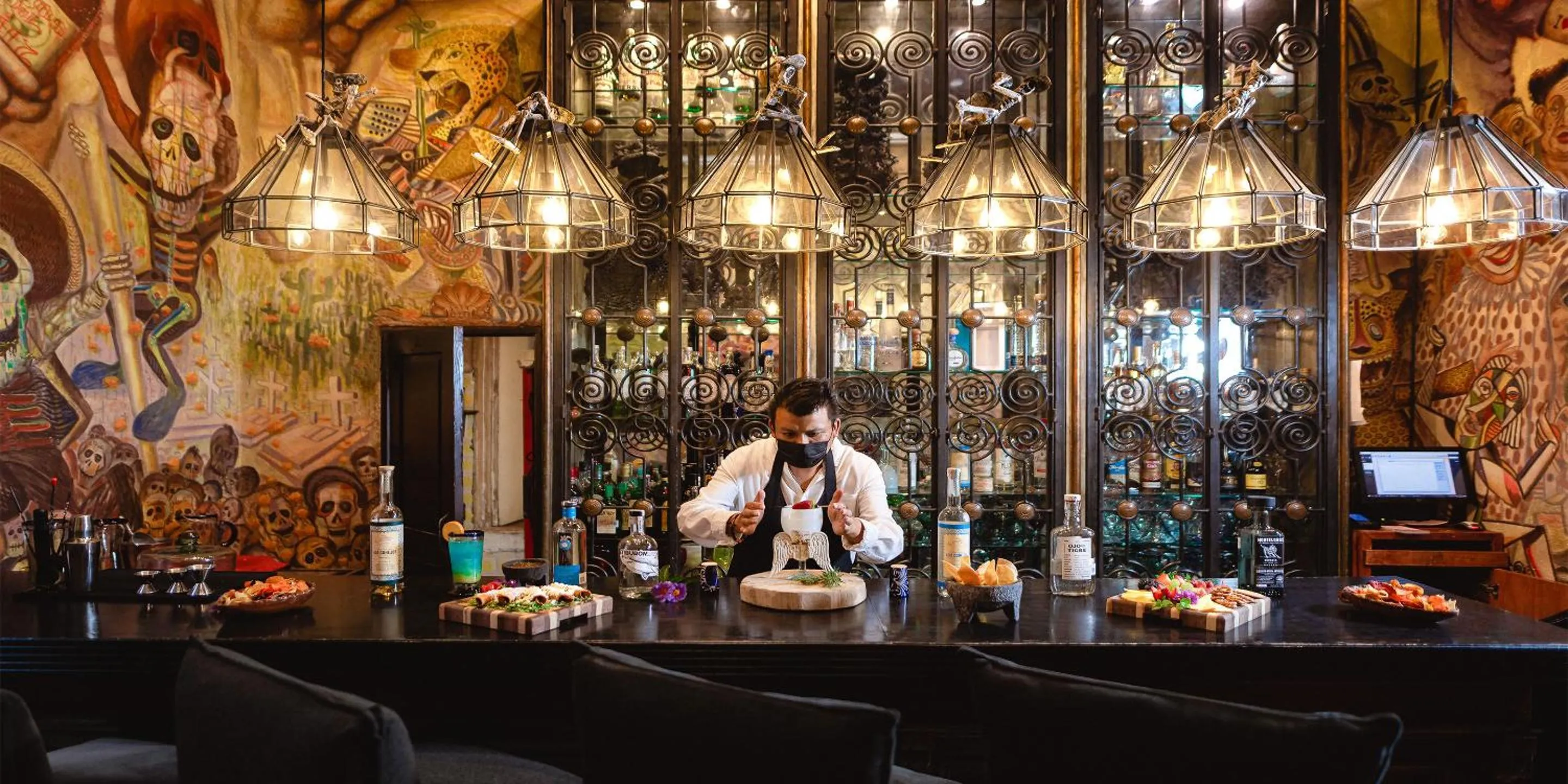 Lounge or bar in Hacienda El Santuario San Miguel de Allende