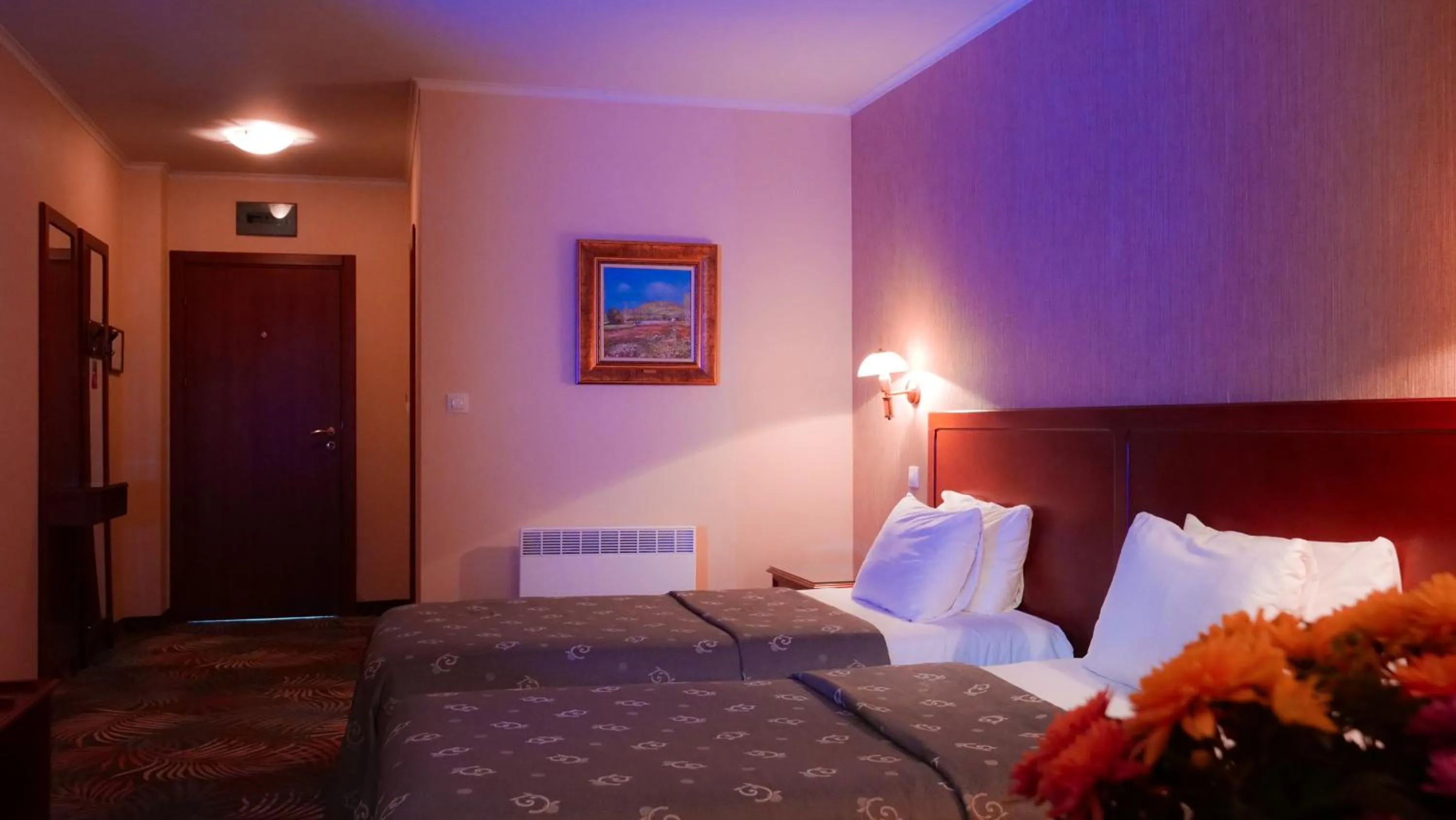 Bed in Hotel Bankya Palace