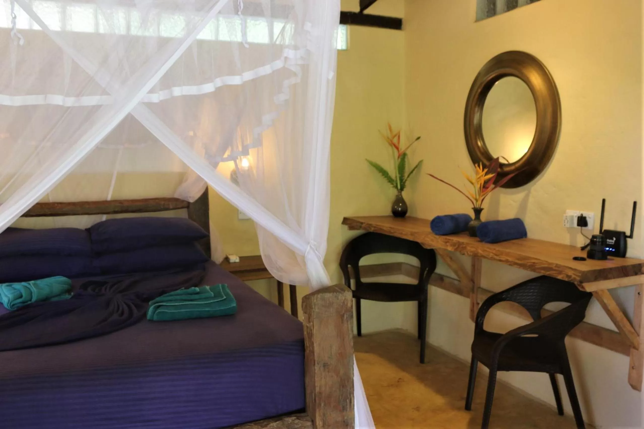 Bed in The Spice House Mirissa