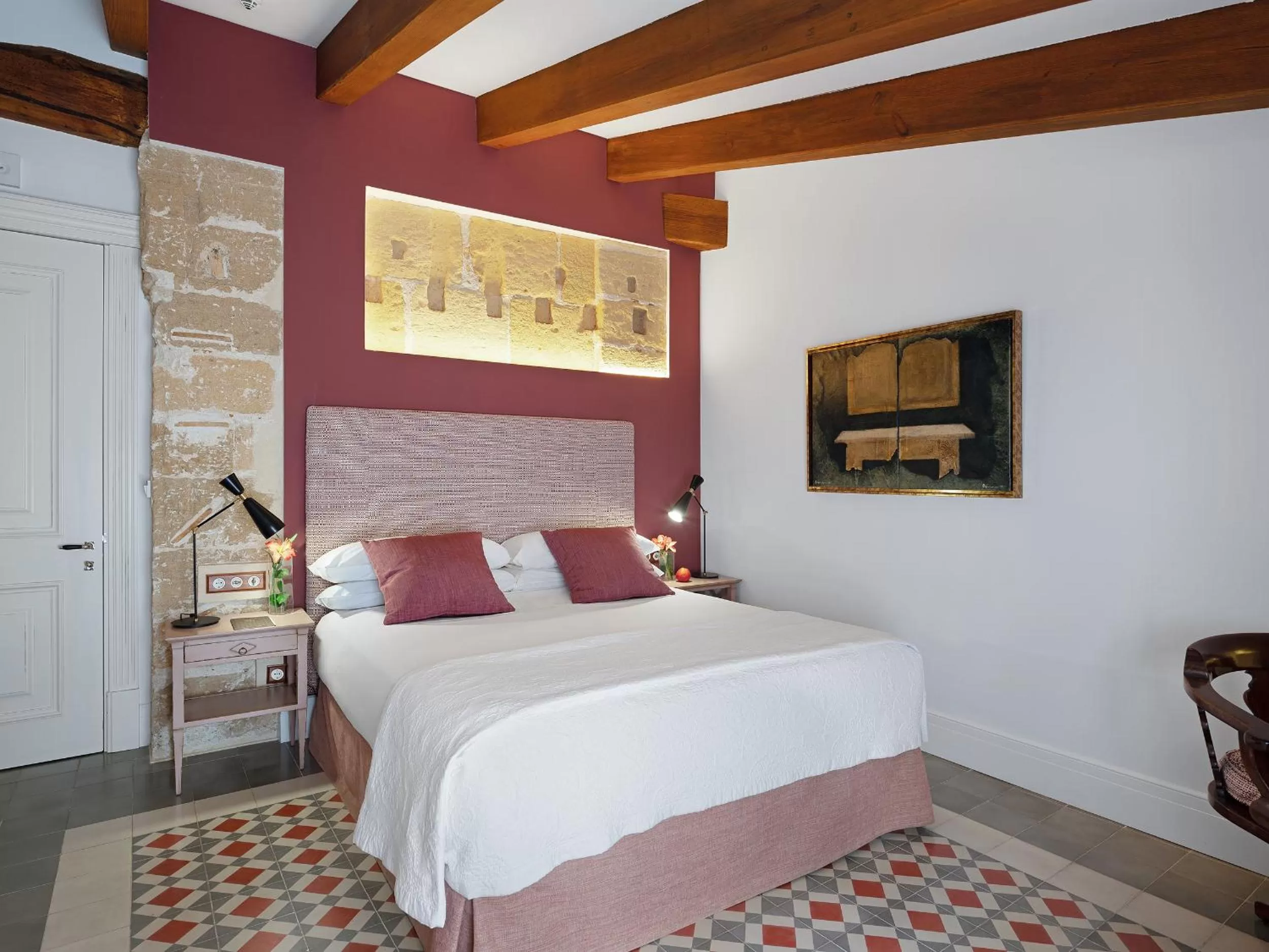 Photo of the whole room, Bed in Hotel Gloria de Sant Jaume