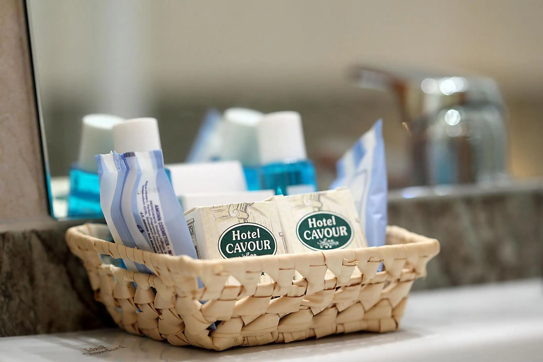Bathroom in Hotel Cavour