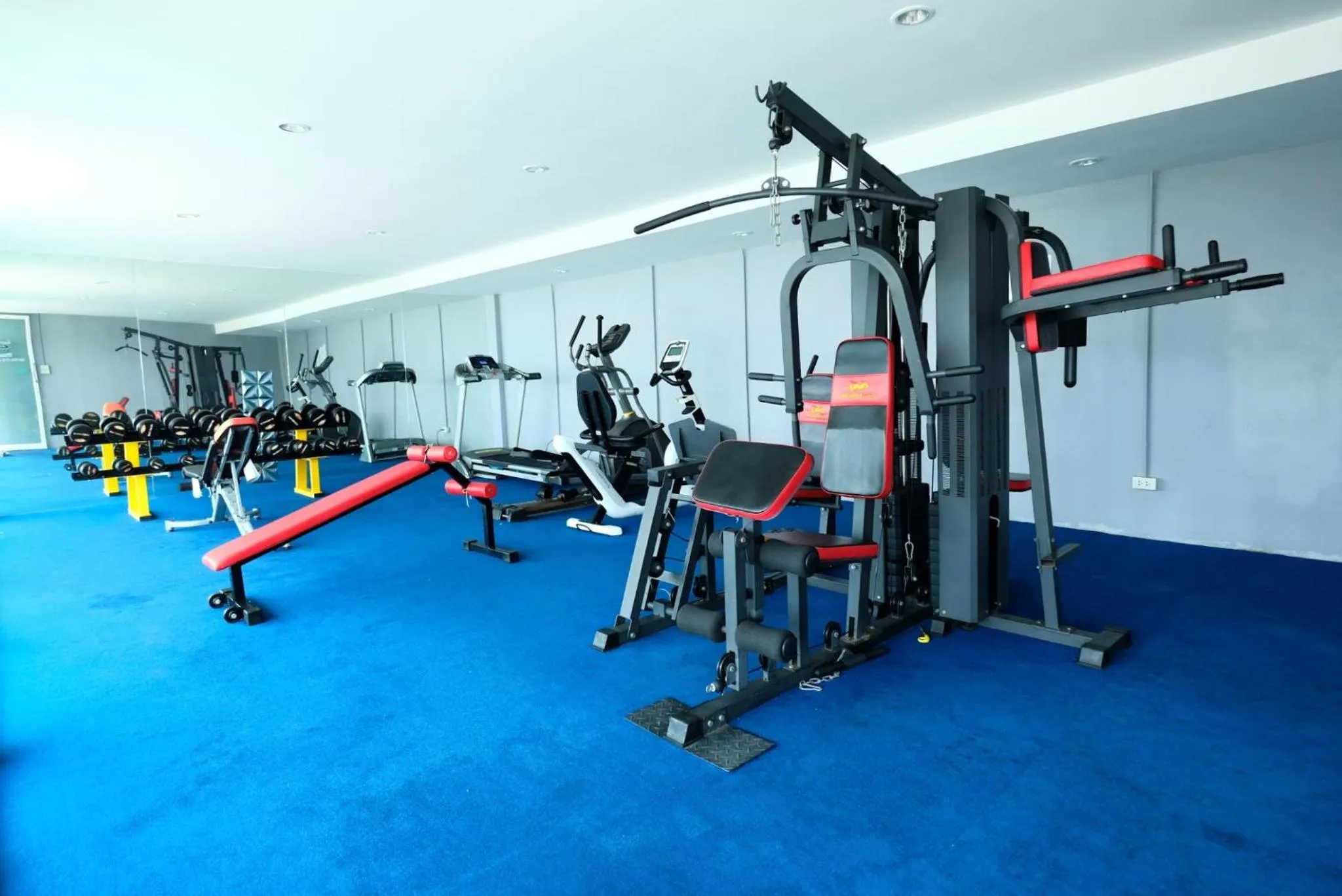 Fitness centre/facilities in D@Sea Hotel