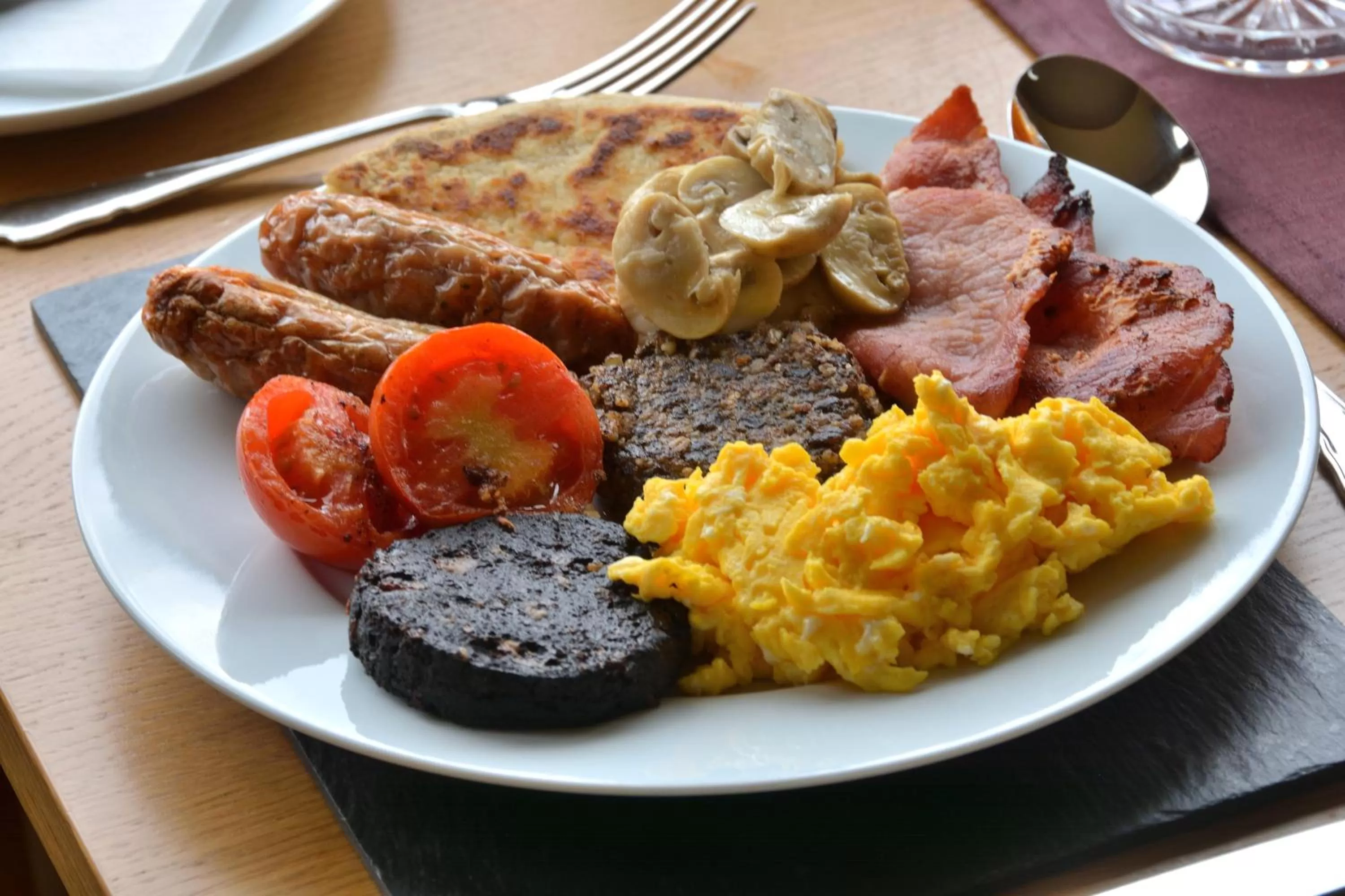 Food close-up in Peggyslea Farm B&B