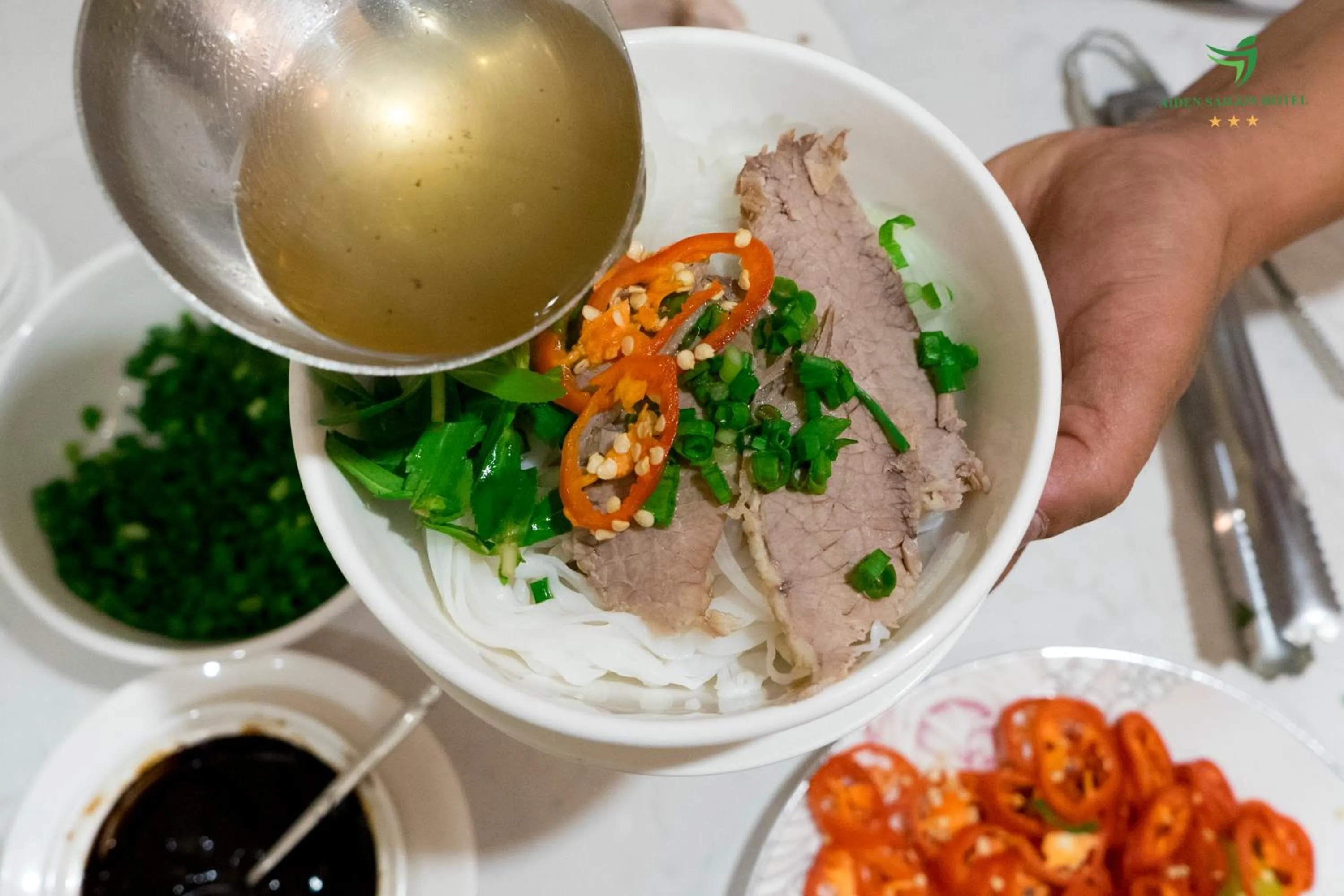 Restaurant/places to eat in Aiden Saigon Hotel