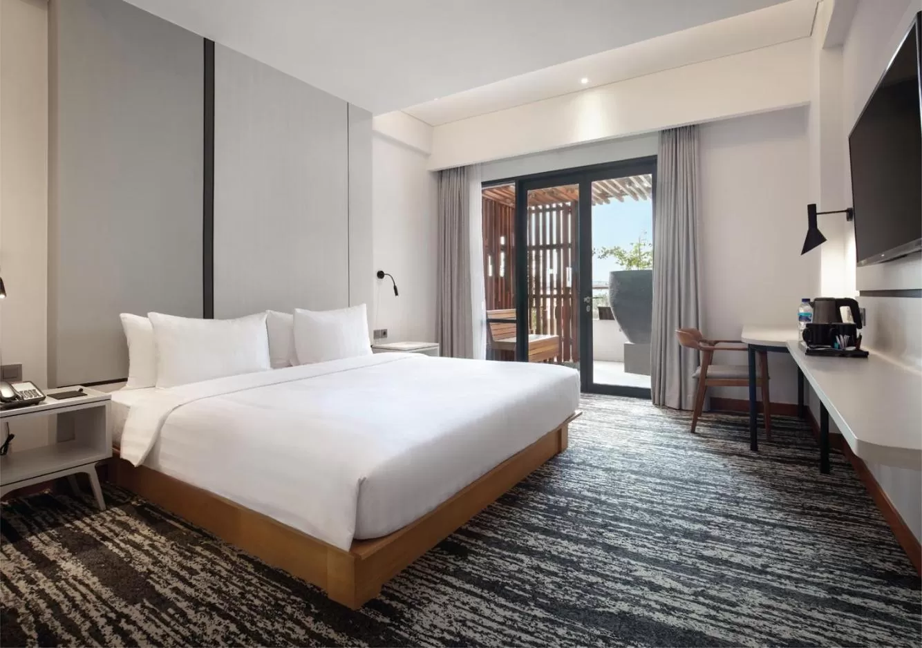 Double or Twin Room with Terrace in THE 1O1 Jakarta Airport CBC