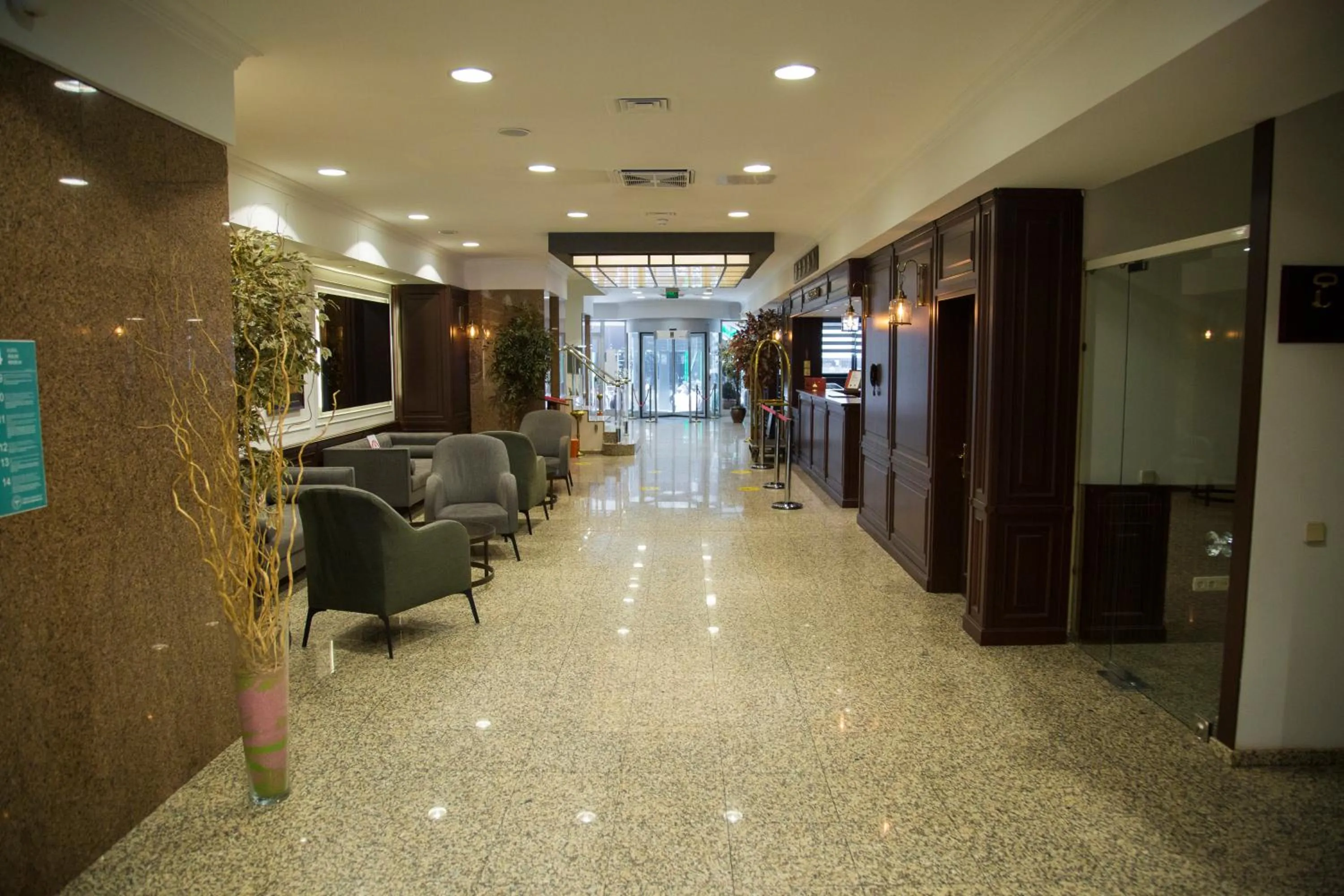 Lobby or reception in Dila Hotel