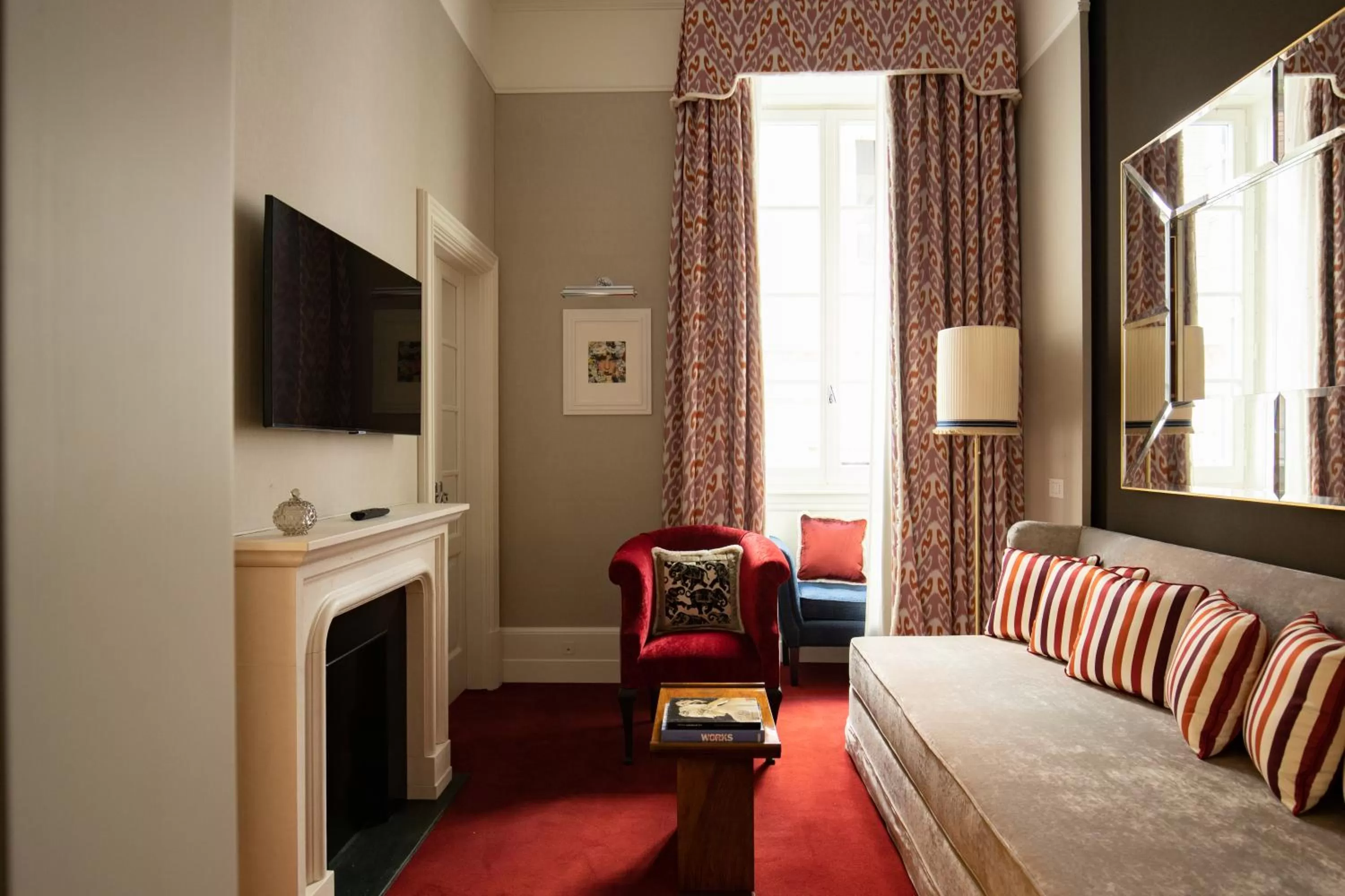 Seating area, Bed in Maalot Roma - Small Luxury Hotels of the World