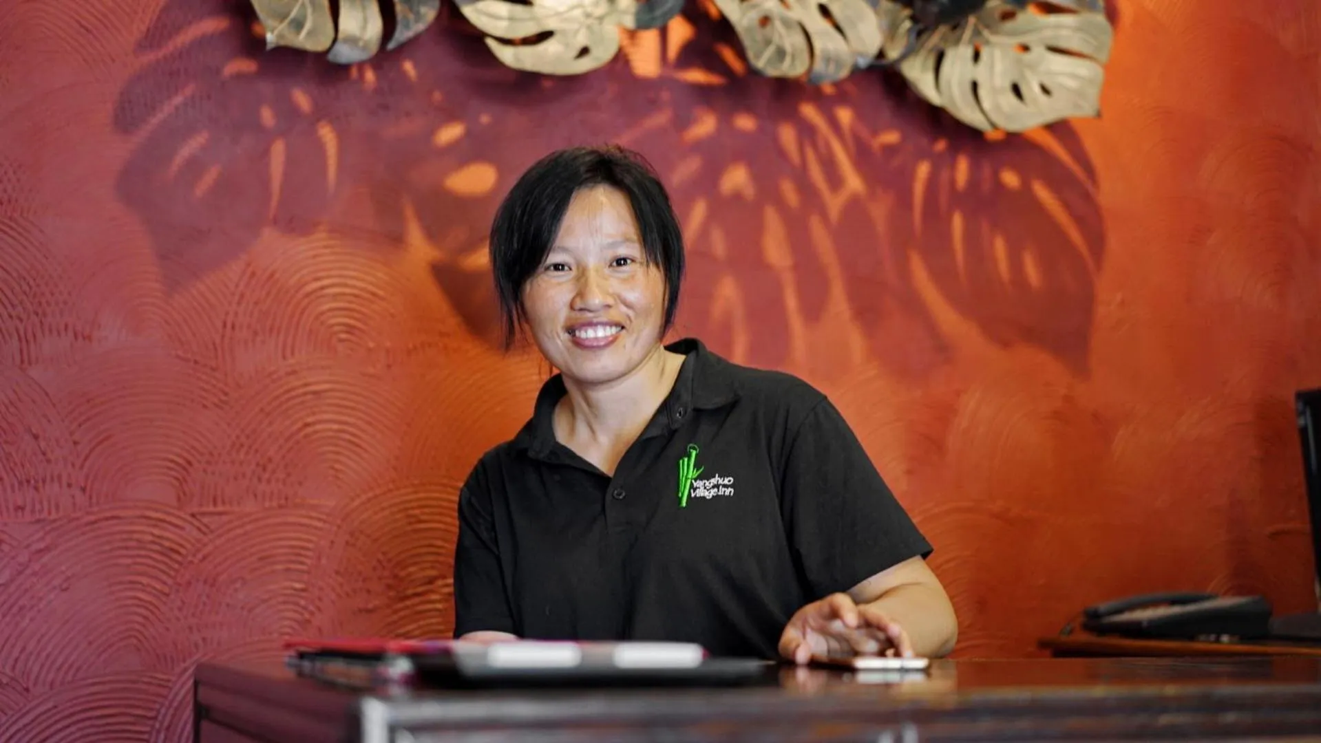 Staff in Yangshuo Village Inn Boutique Hotel