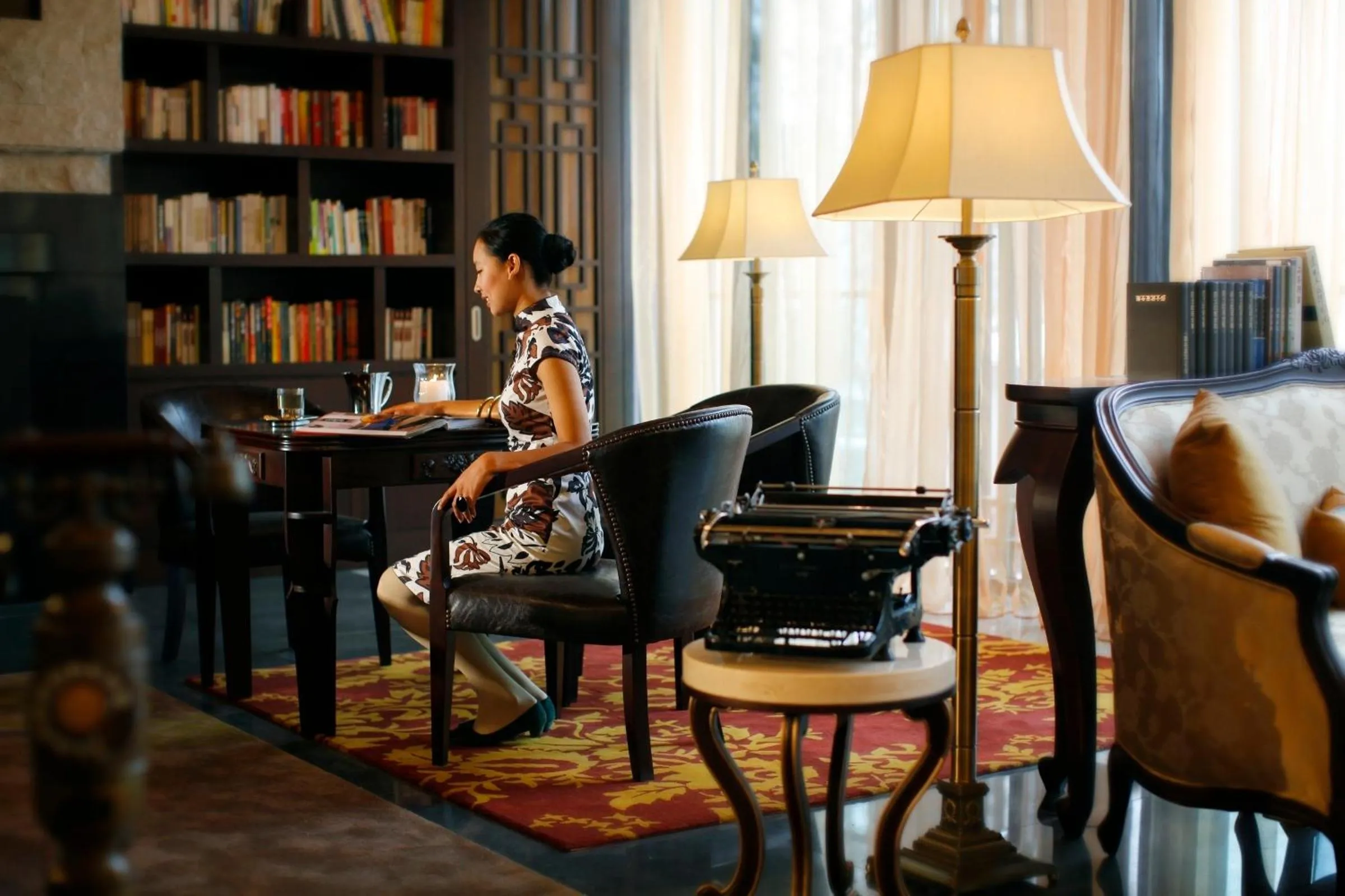 Living room in Banyan Tree Hangzhou