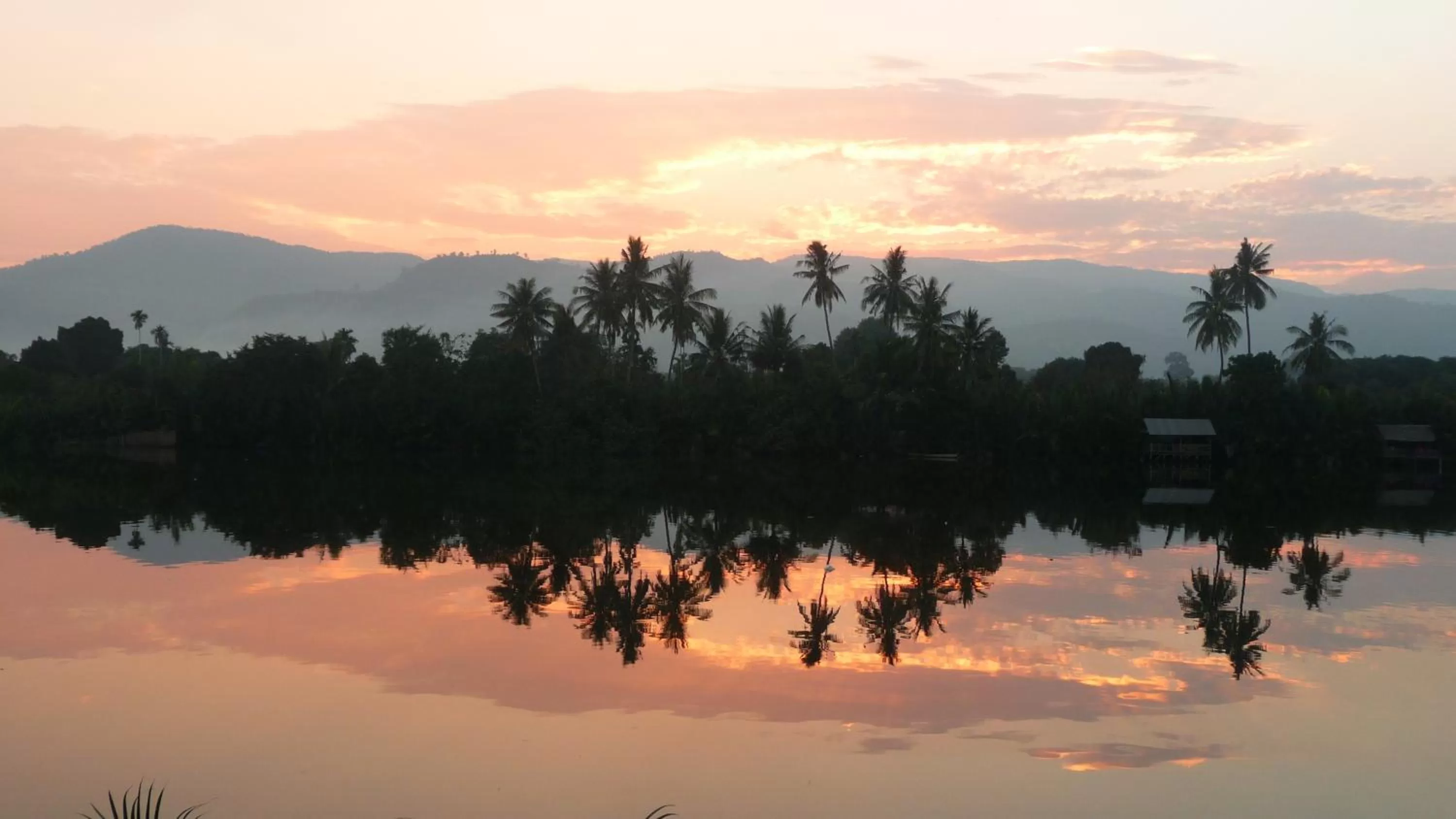 River view in Green Mango Bungalows