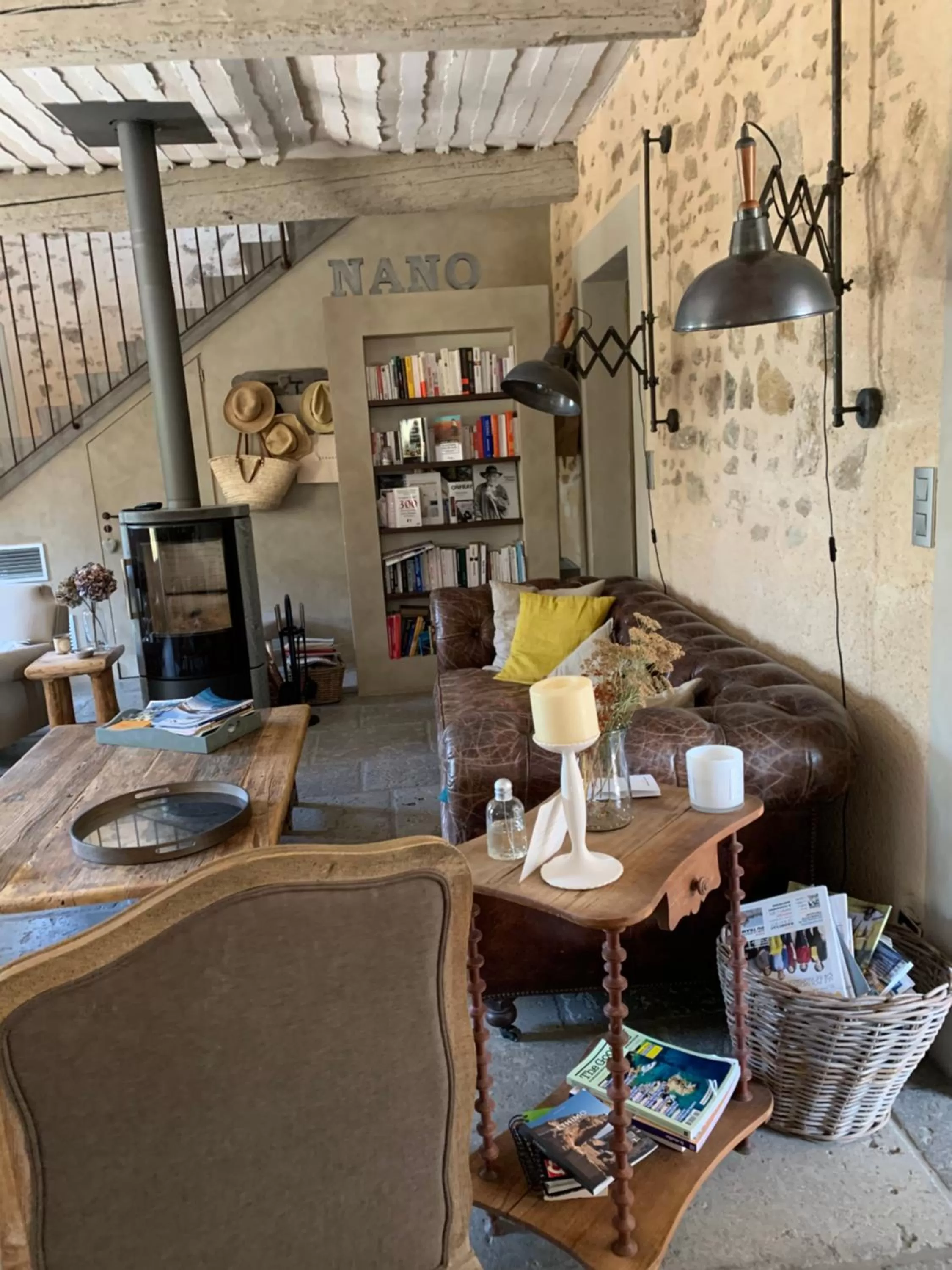 Living room in La bergerie de Nano