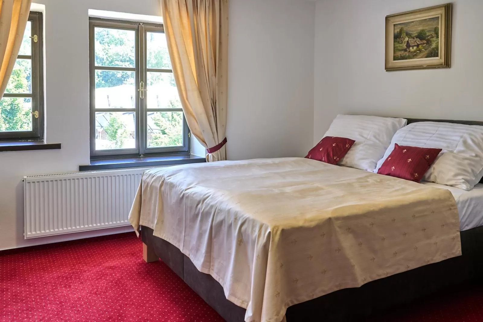 Bed in Vila Lovců králových