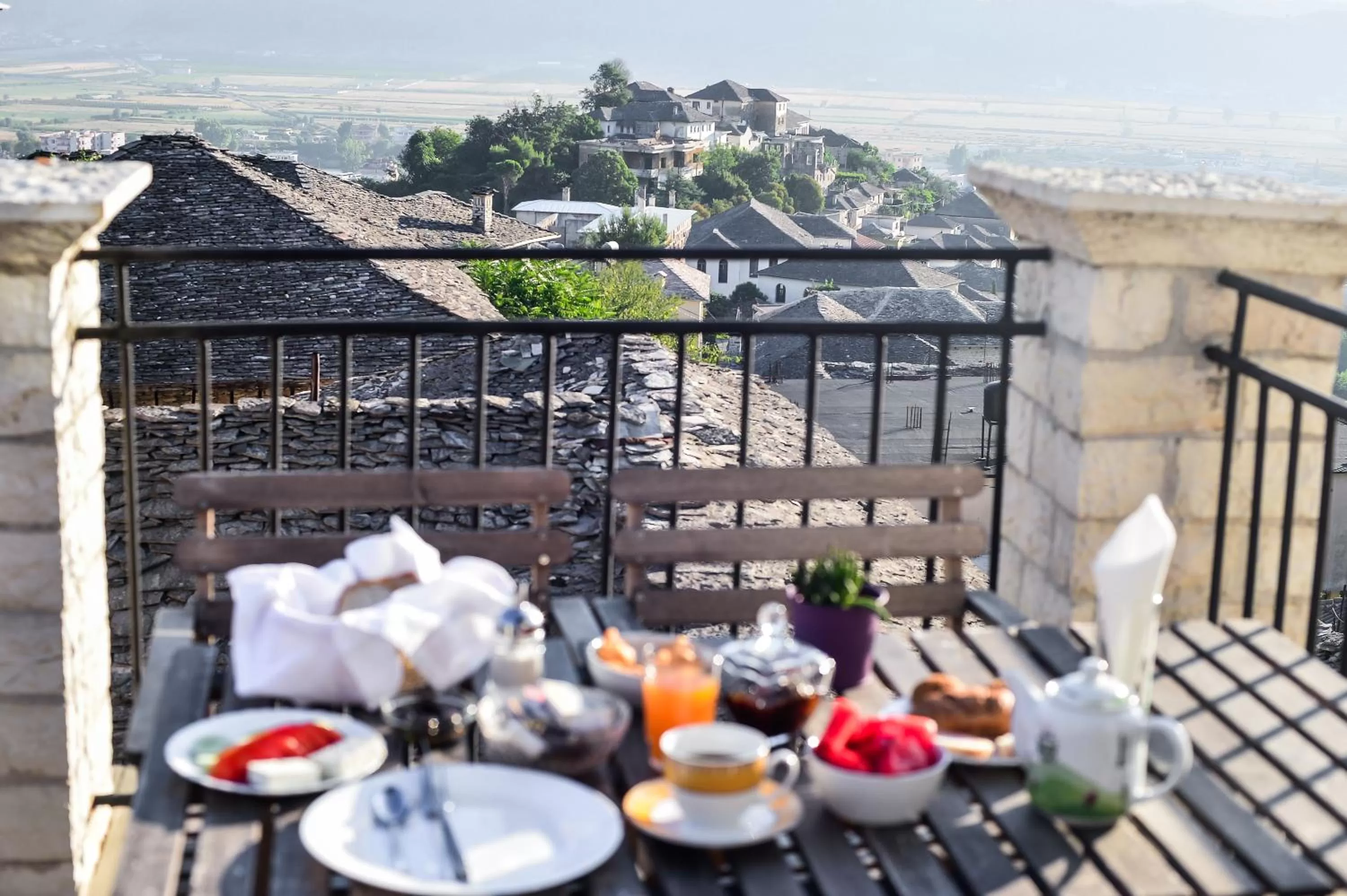 Breakfast in Hotel Kalemi 2