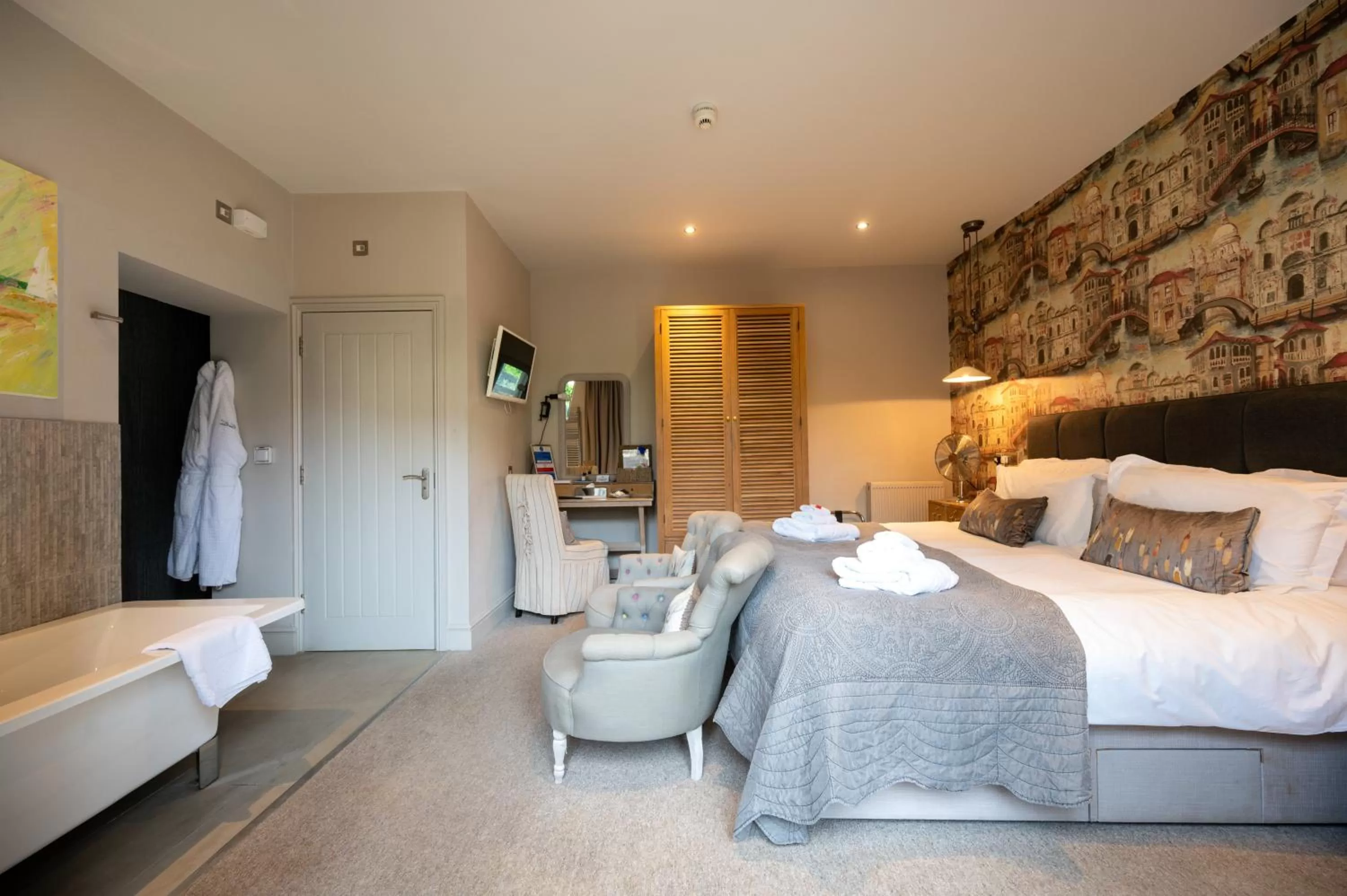 Bed in No33 HUNSTANTON BOUTIQUE ROOMS