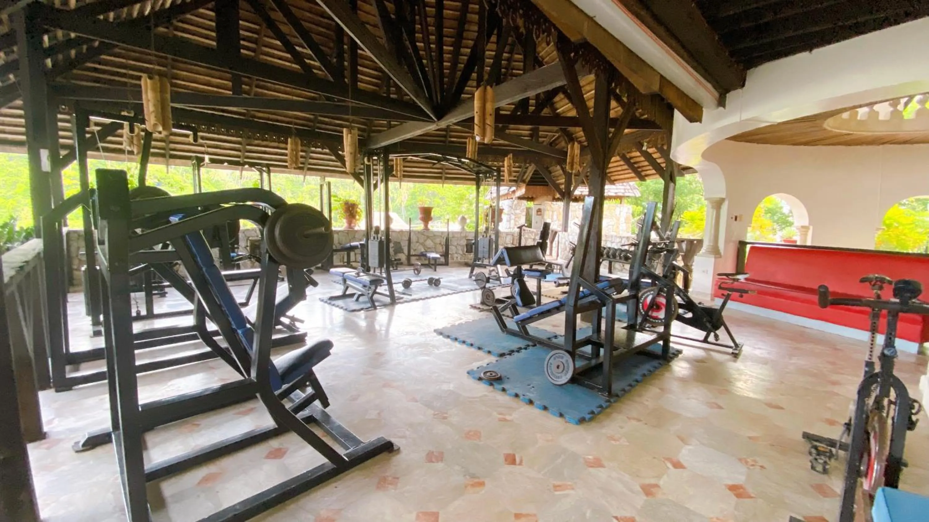 Fitness centre/facilities in Tropicana Castle Dive Resort powered by Cocotel