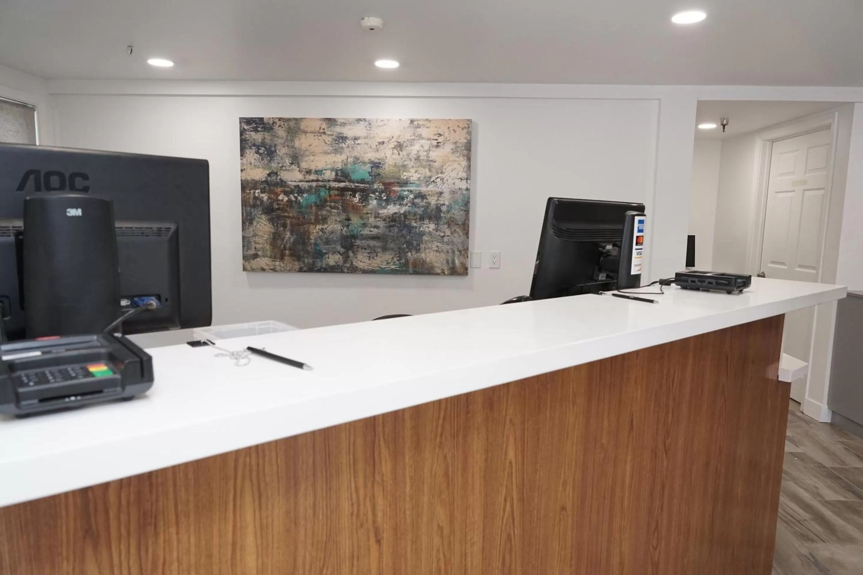 Lobby or reception in Riverleaf Inn Mission Valley