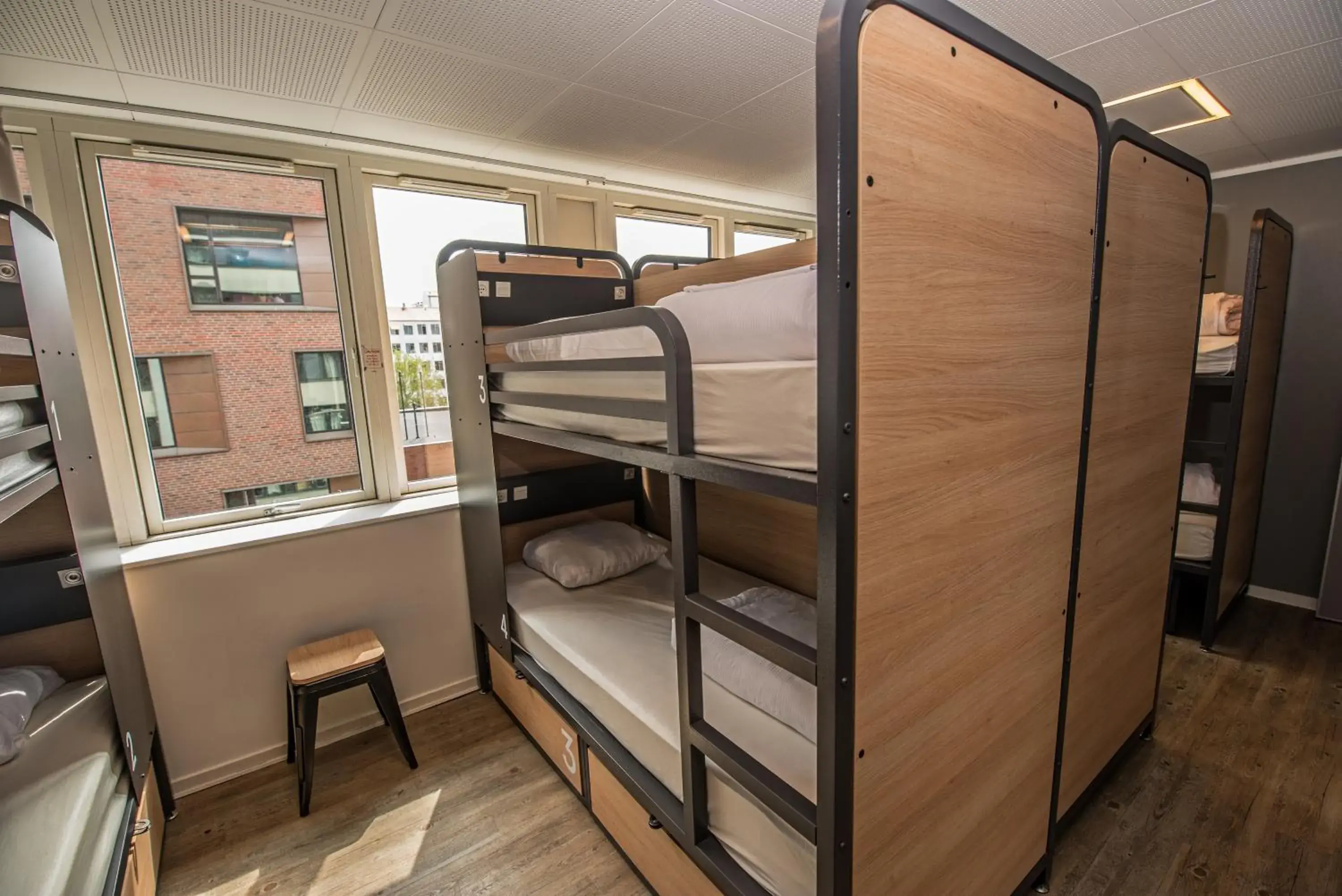 Bed in 8-Bed Mixed Dormitory Room in Generator Copenhagen Bed in 8-Bed Mixed Dormitory Room in Generator Copenhagen