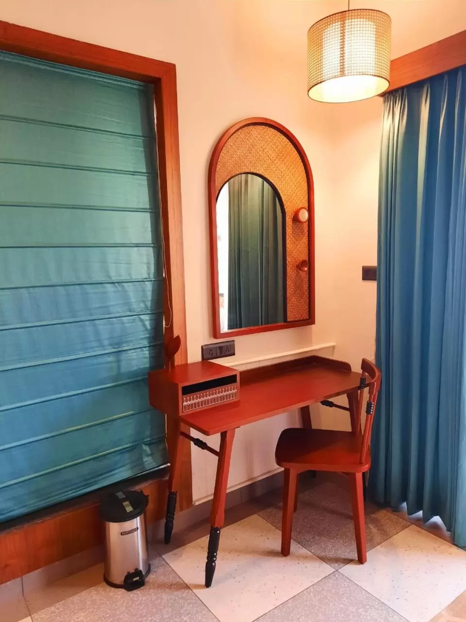 Seating area in Hotel Sonar Bangla Mayapur