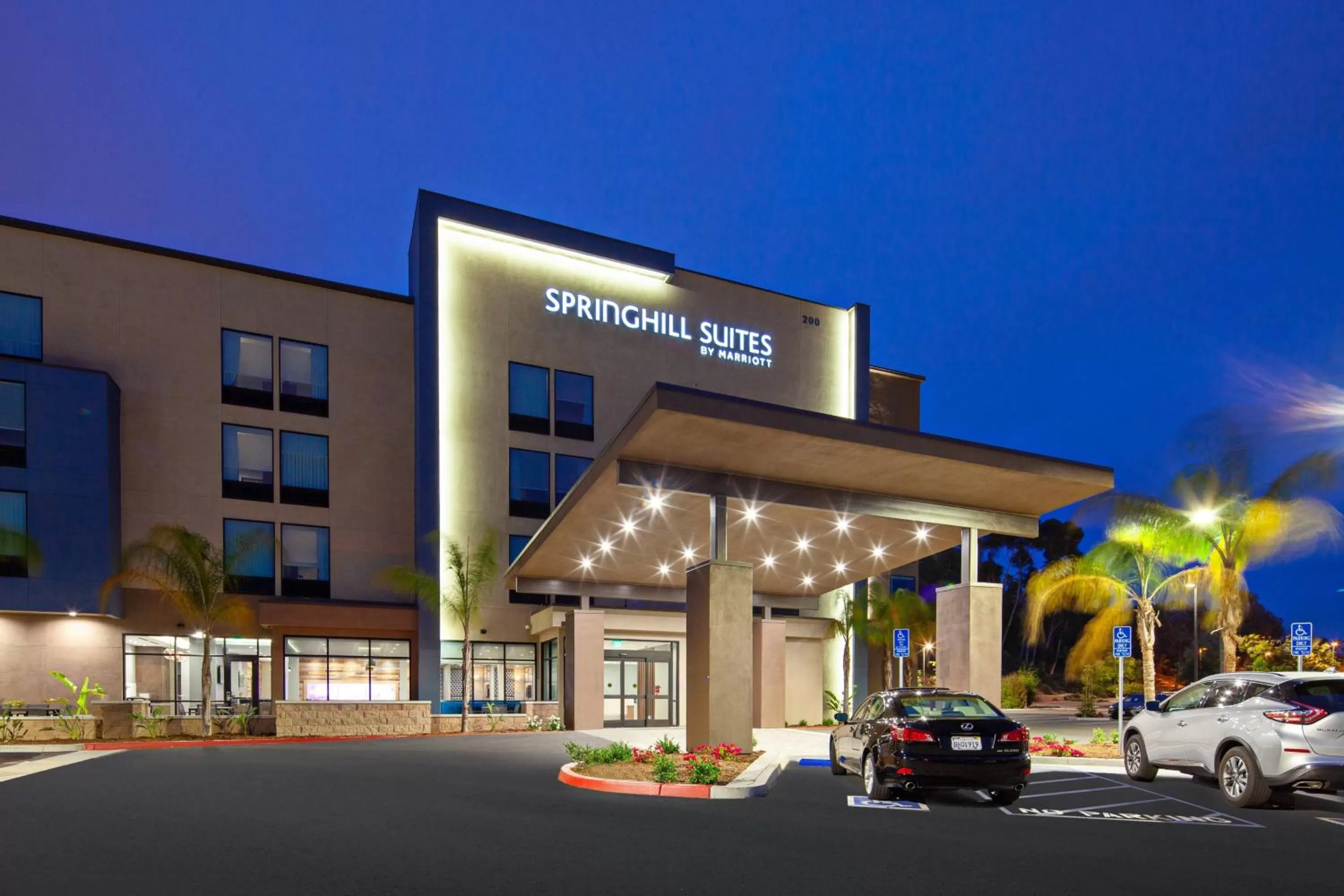Property building in SpringHill Suites by Marriott Escondido Downtown