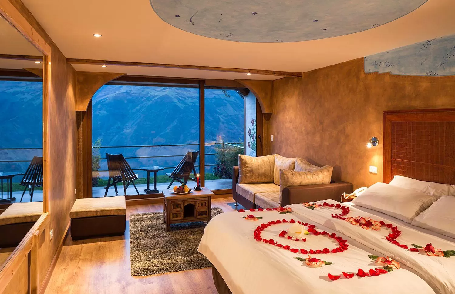 Bed in Luna Volcán, Adventure SPA