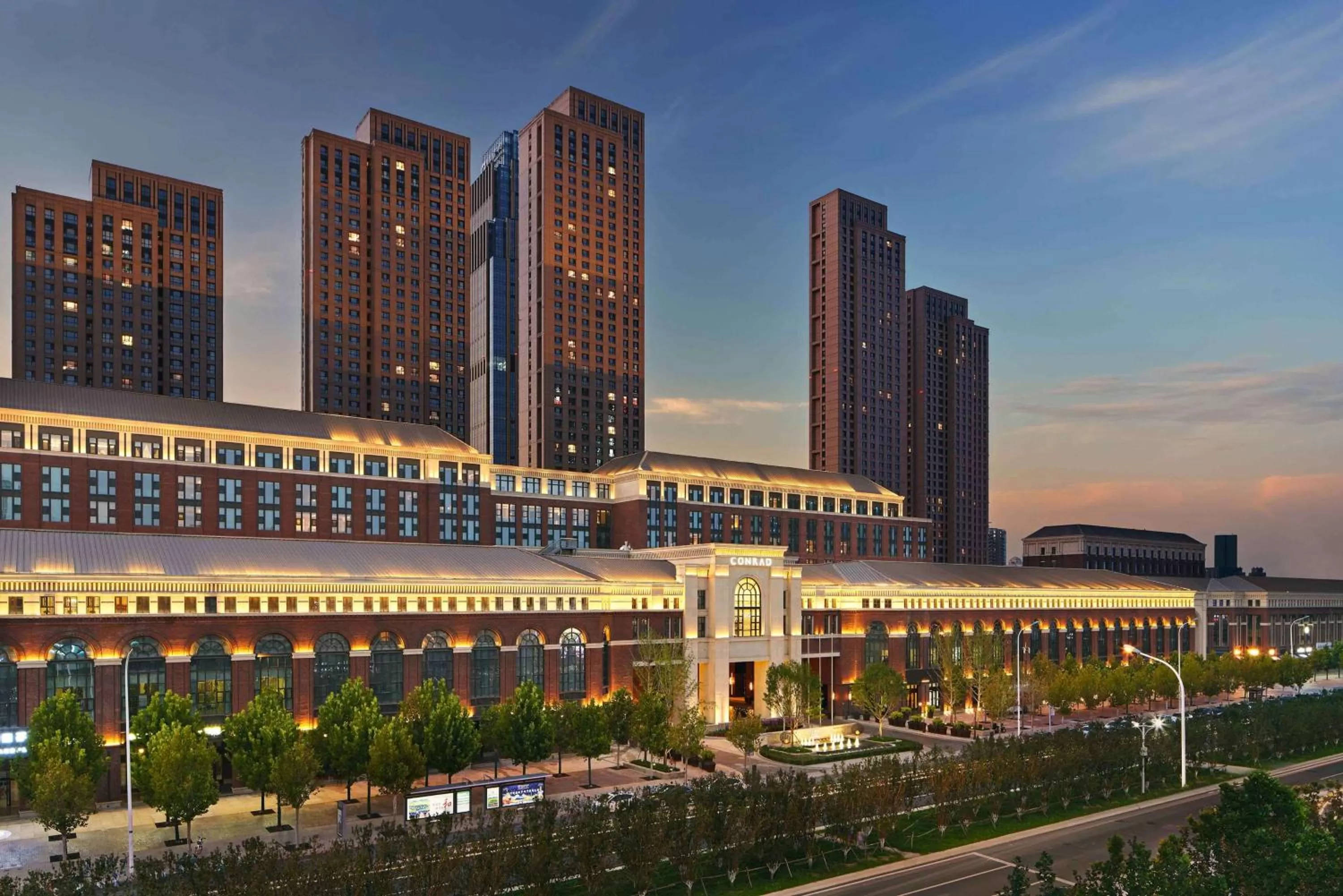 Property building in Conrad Tianjin