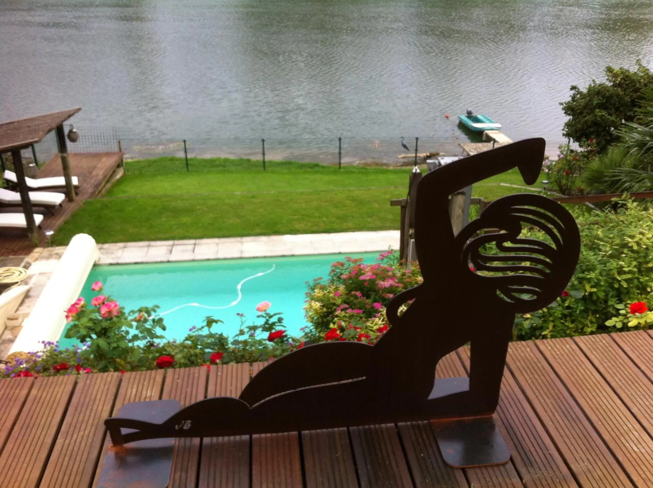 Garden in B&B Garonnella