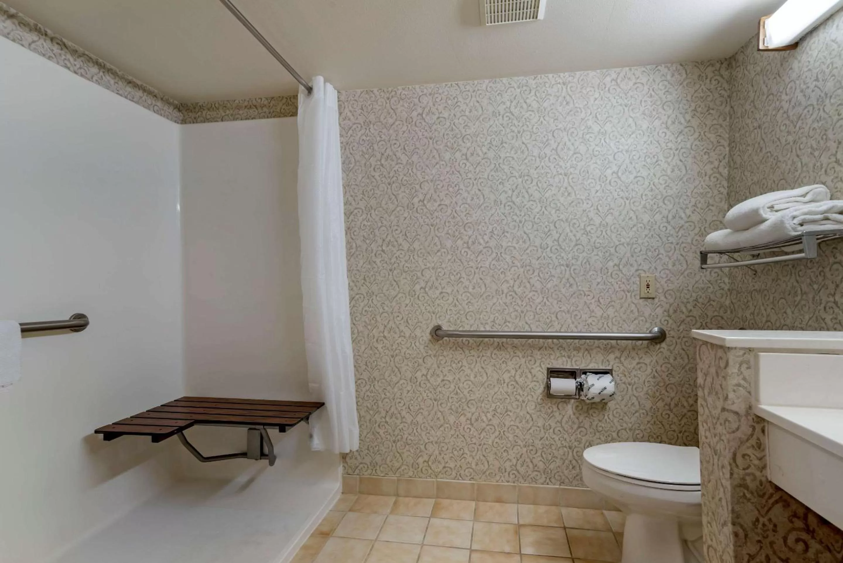 Bathroom in Econo Lodge Inn & Suites Flowood - Jackson Northwest