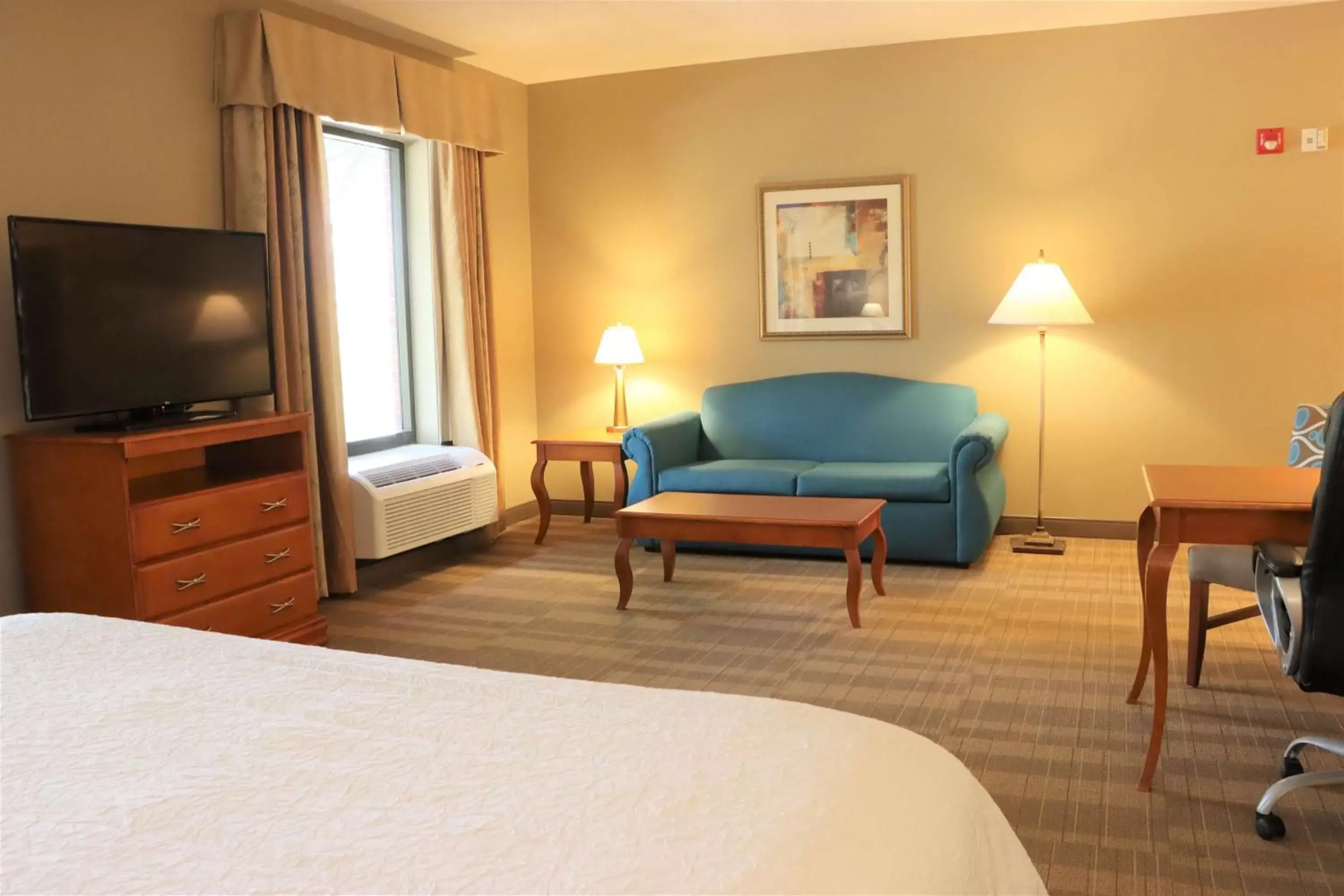 King Room with Sofa Bed - Hearing Accessible/Non-Smoking in Hampton Inn & Suites Thibodaux King Room with Sofa Bed - Hearing Accessible/Non-Smoking in Hampton Inn & Suites Thibodaux