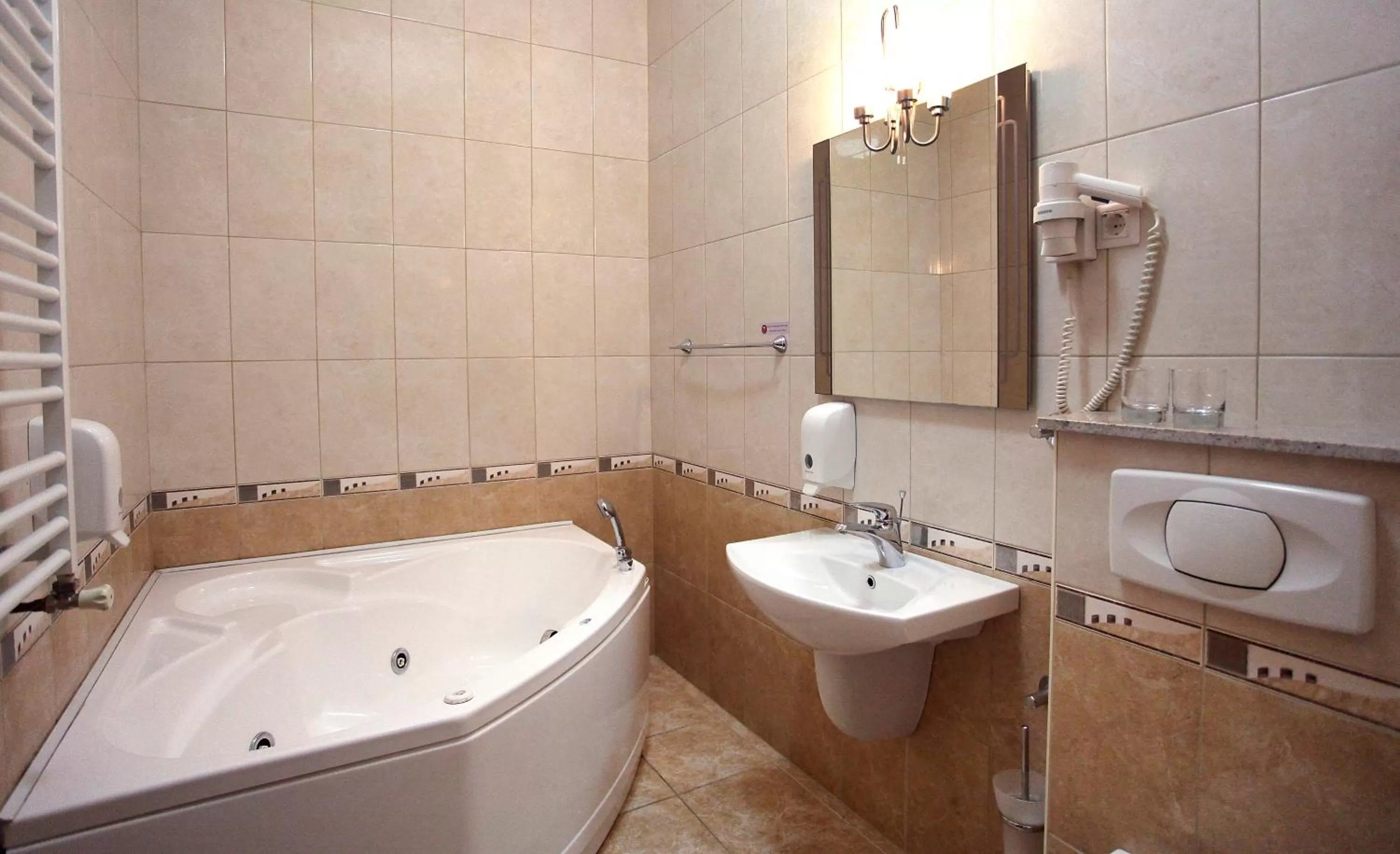 Bathroom in Hotel Vidović