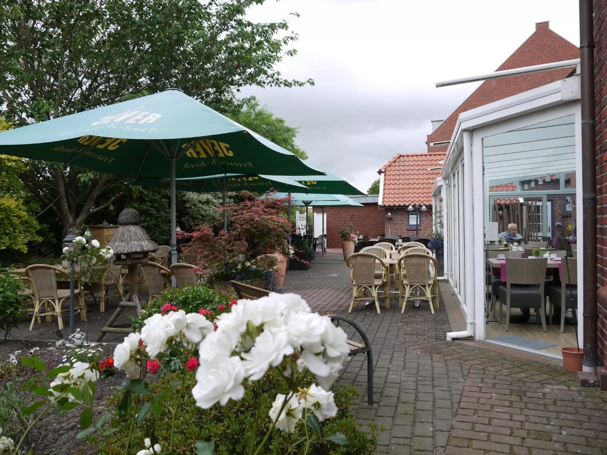 Garden in Hotel Friesische Wehde