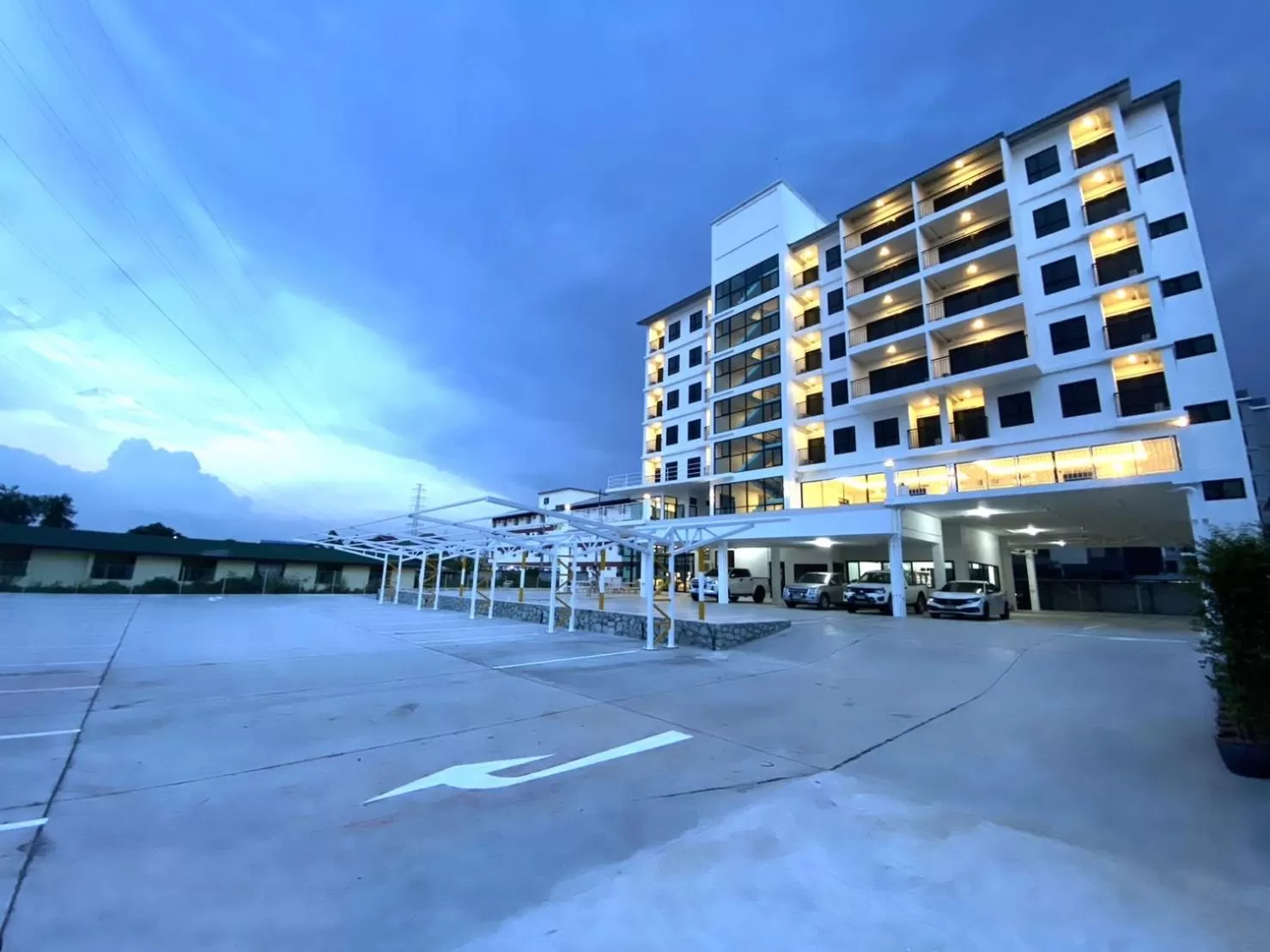Property building in GEEN Hotel Chonburi