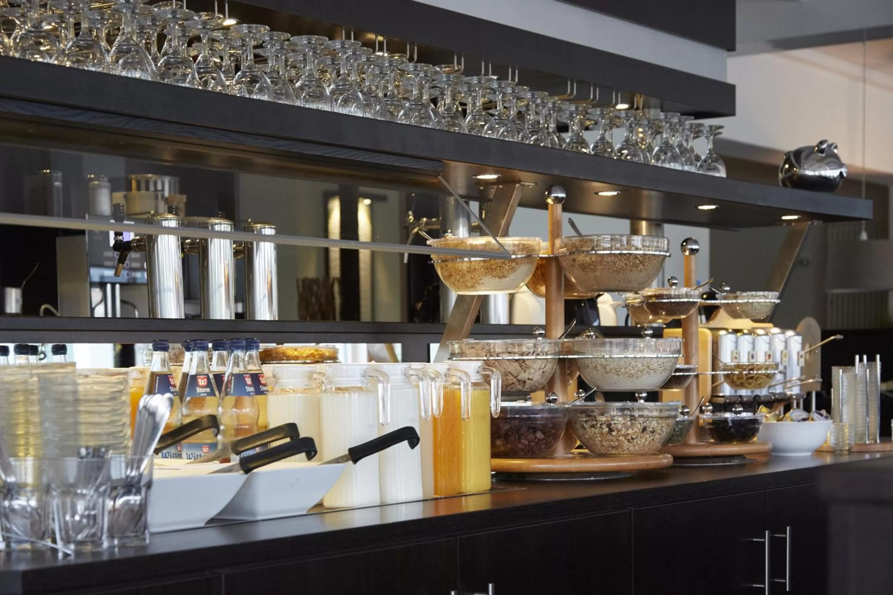 Buffet breakfast in nordica Hotel Friesenhof
