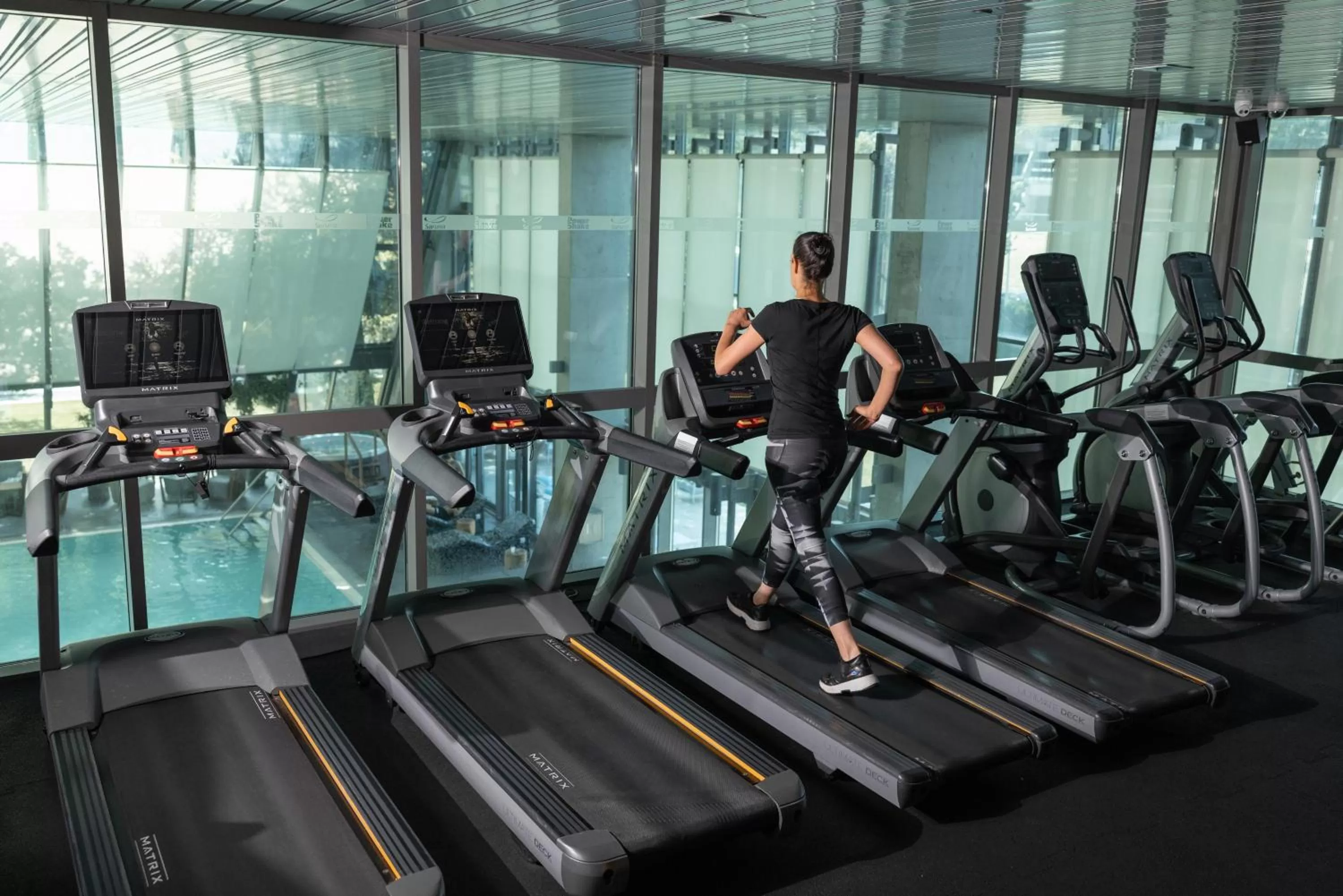Fitness centre/facilities in Crowne Plaza Belgrade by IHG