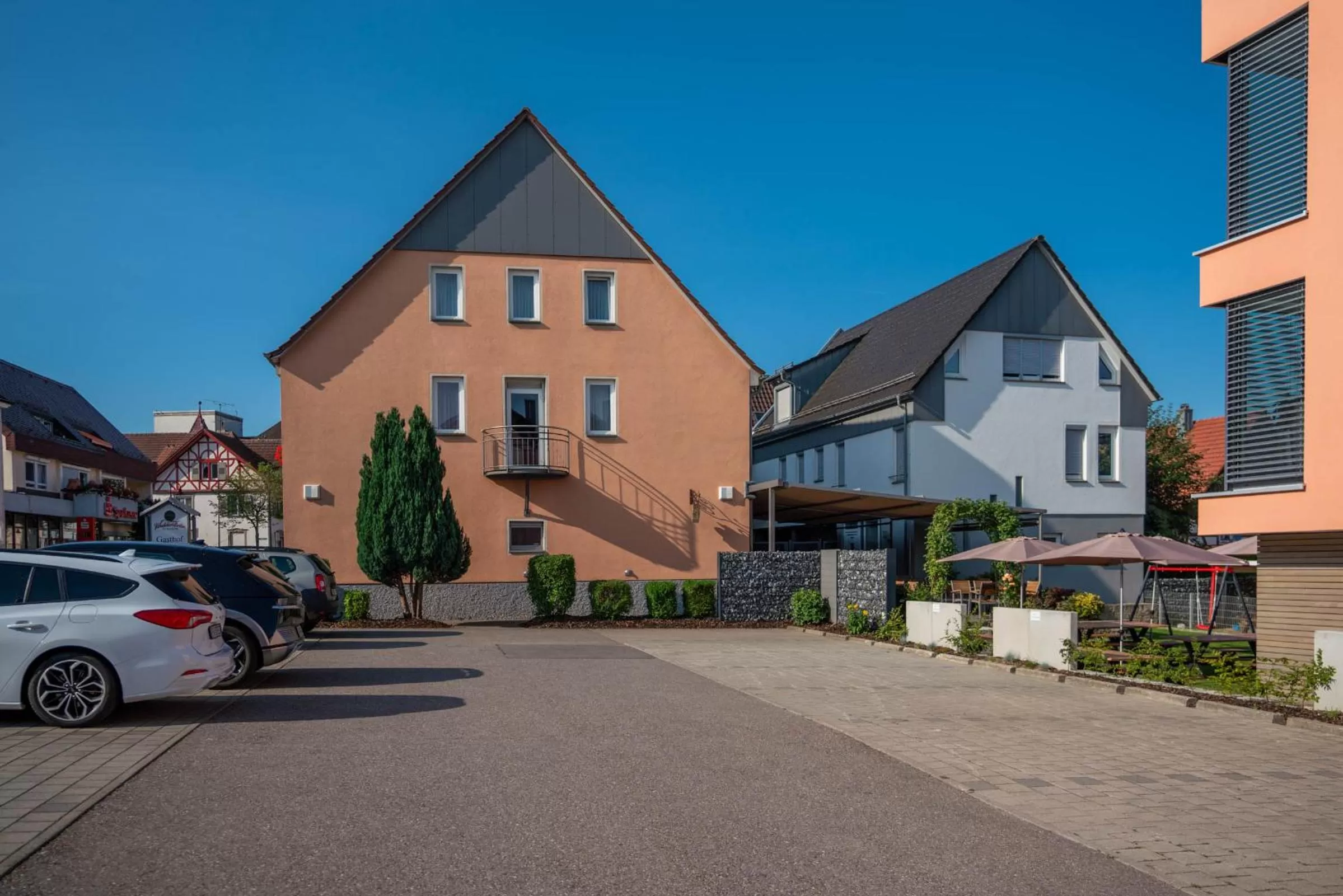 Parking, Property Building in Gasthof Hosbein