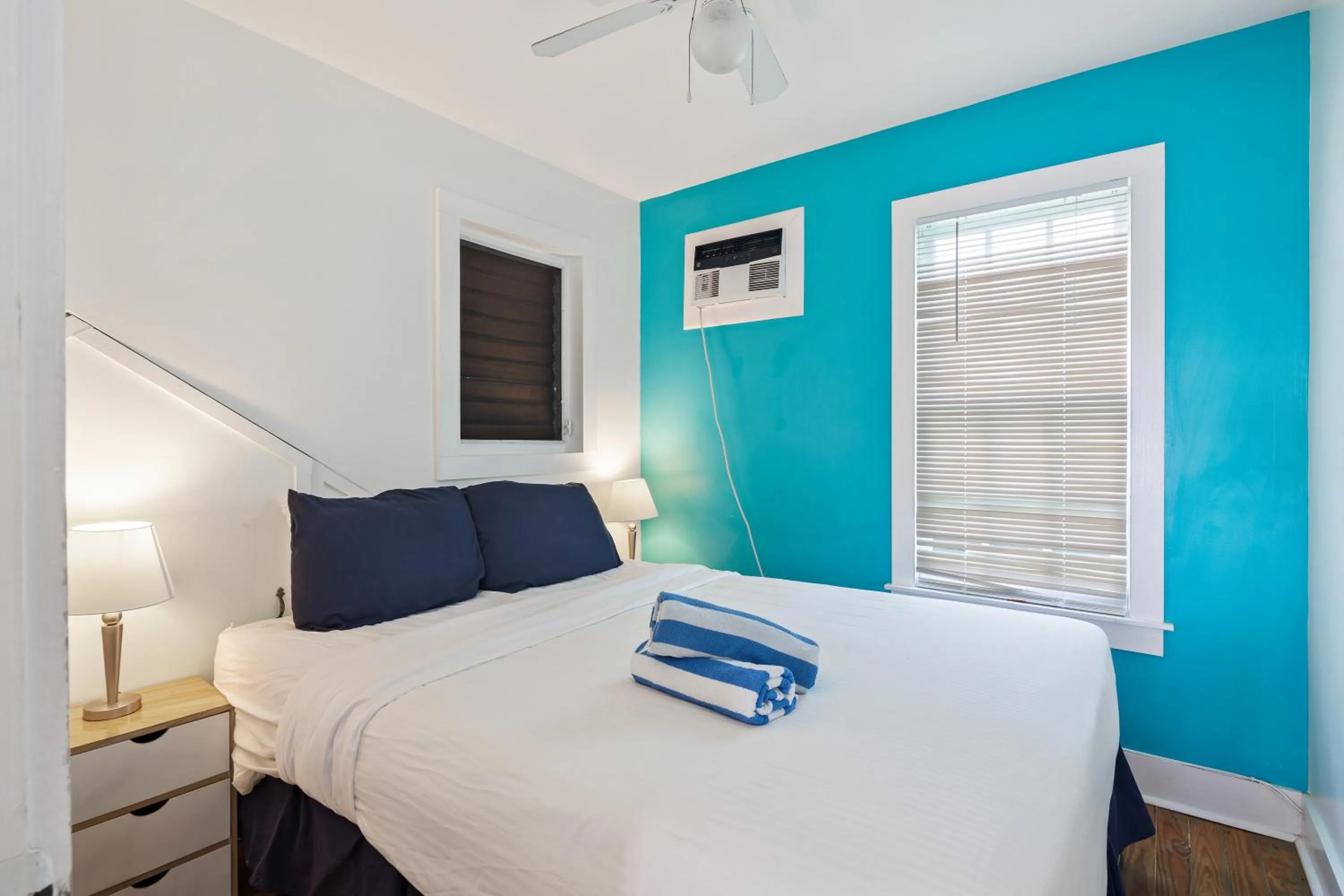 Bed in Wicker Guesthouse