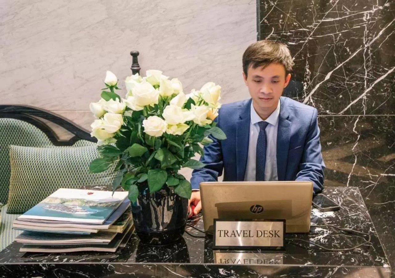 Staff in Hanoi Emerald Waters Hotel Valley