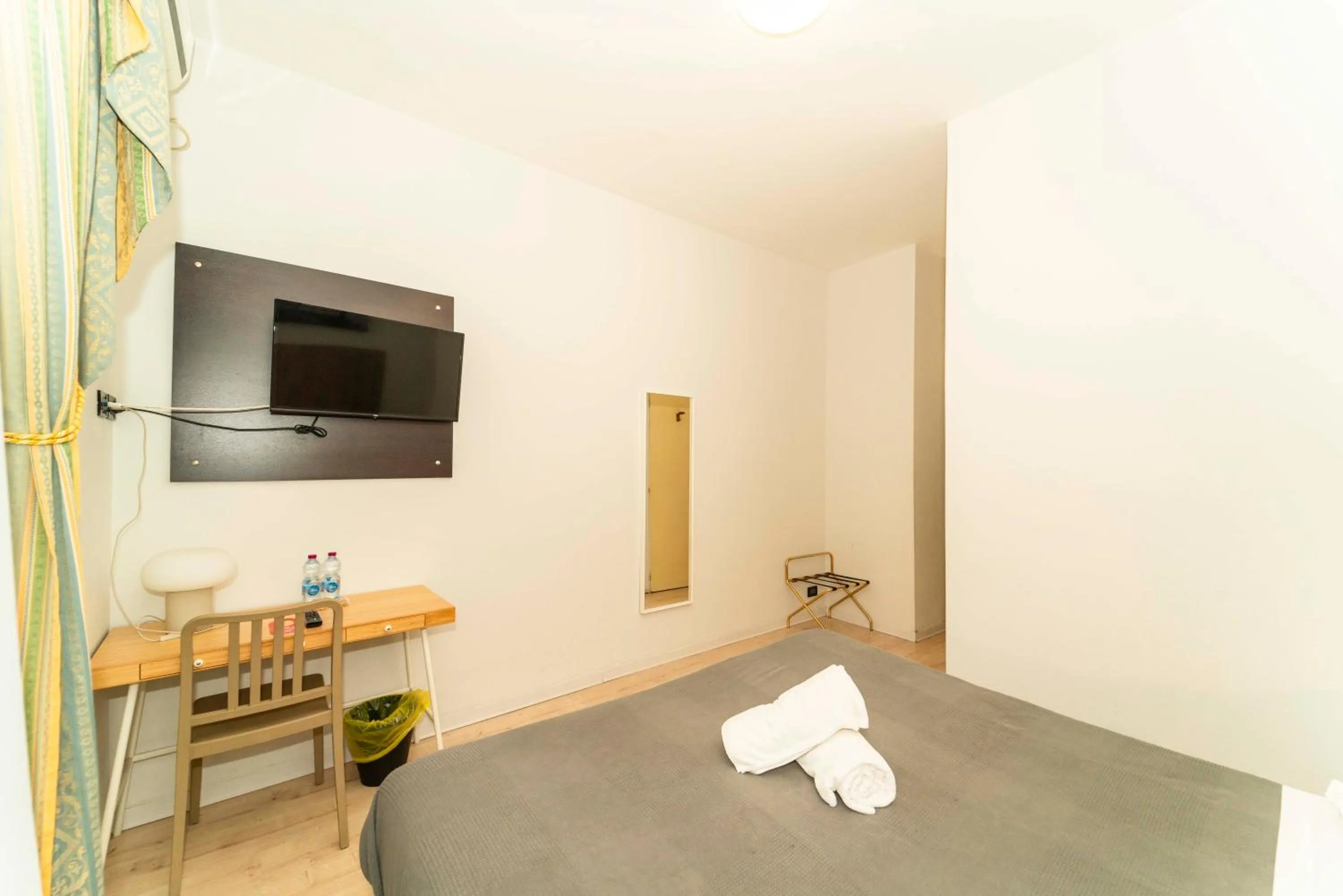 Bed in Hotel Cristallo Torino