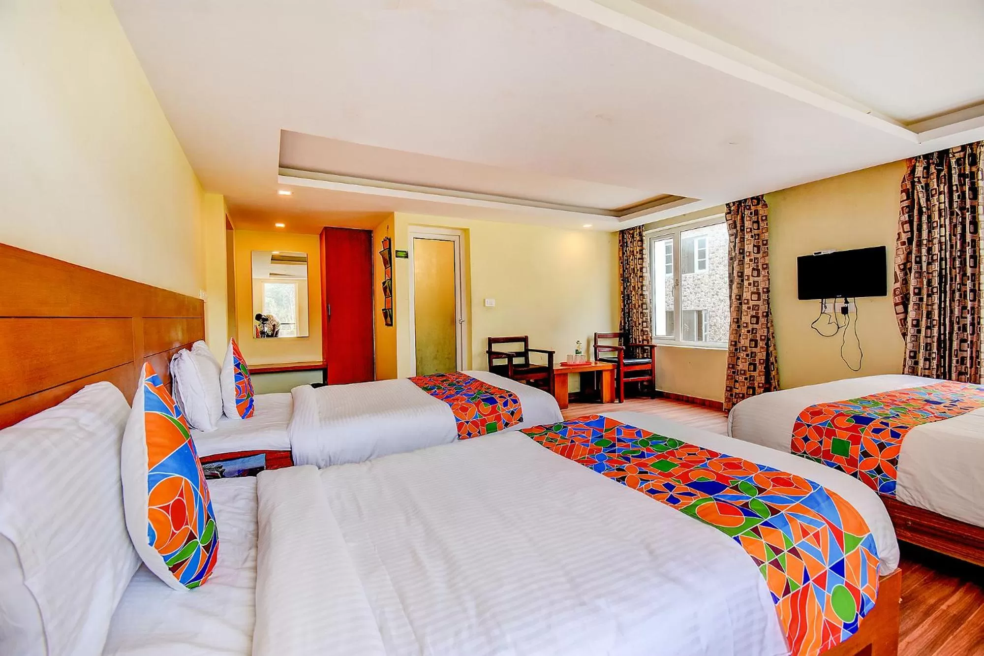 Bed in FabHotel Abirami Grand Inn - Nr Bryant Park