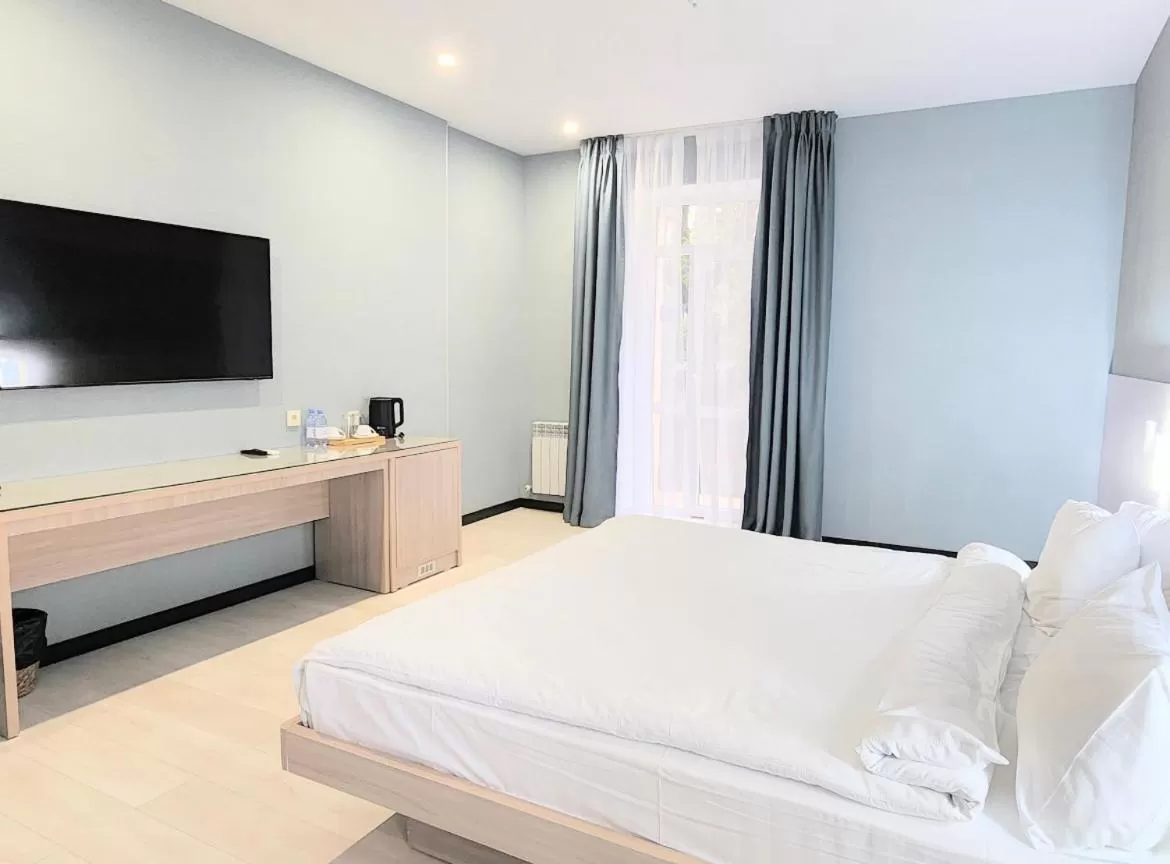 Bedroom, Bed in Resident Hotel Gogol