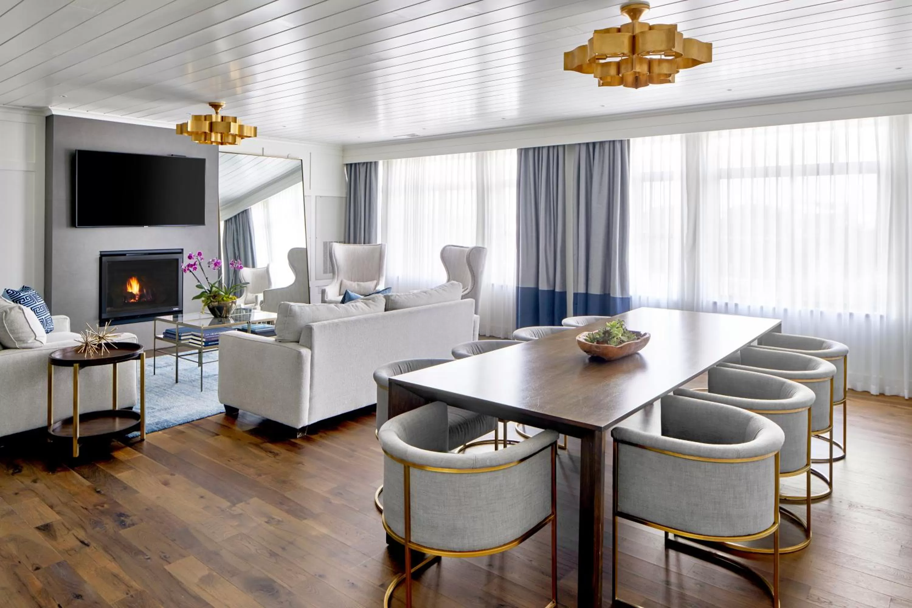 Dining area in The Hotel Landing