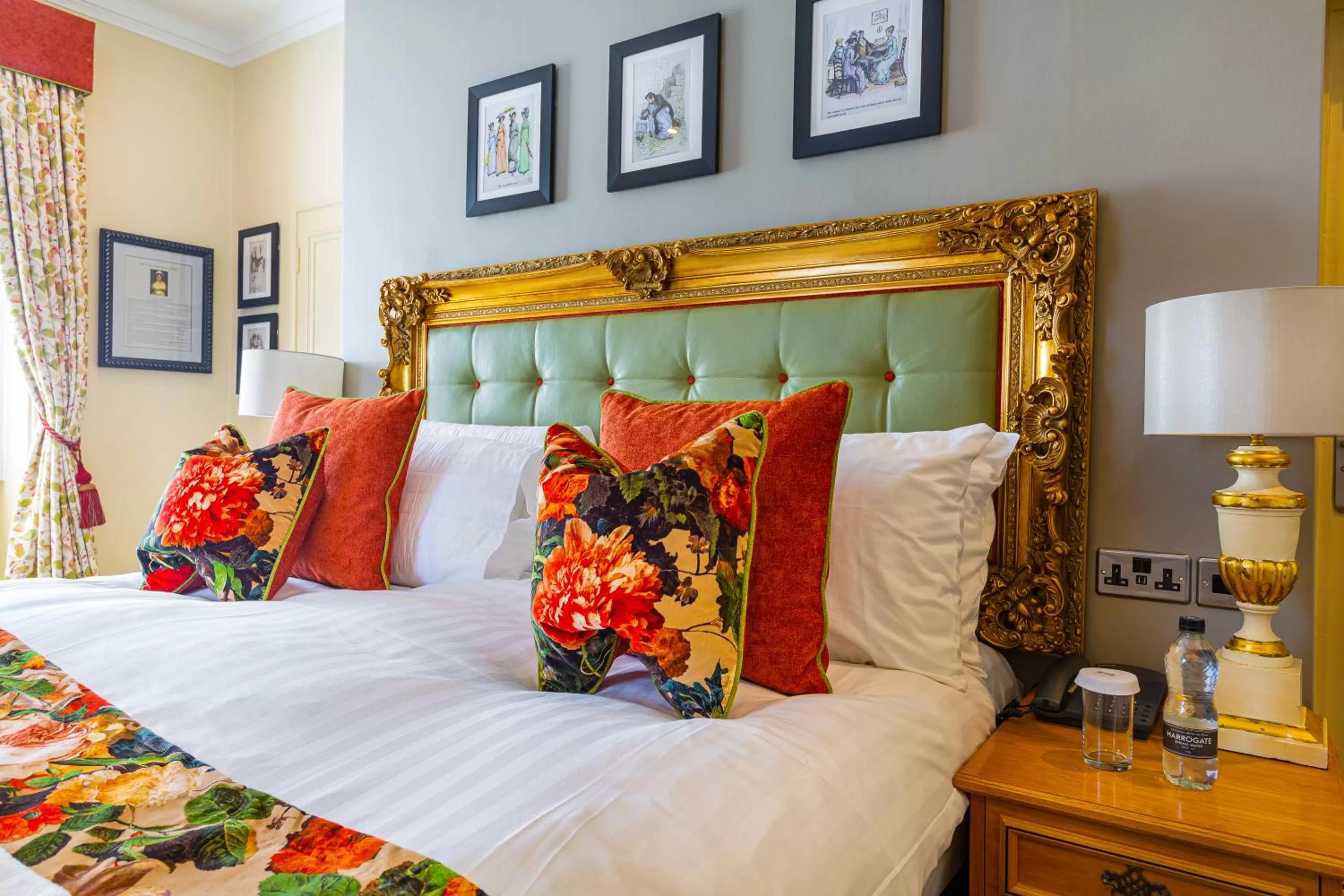 Bedroom, Bed in The Rutland Arms Hotel, Bakewell, Derbyshire - The Coaching Inn Group